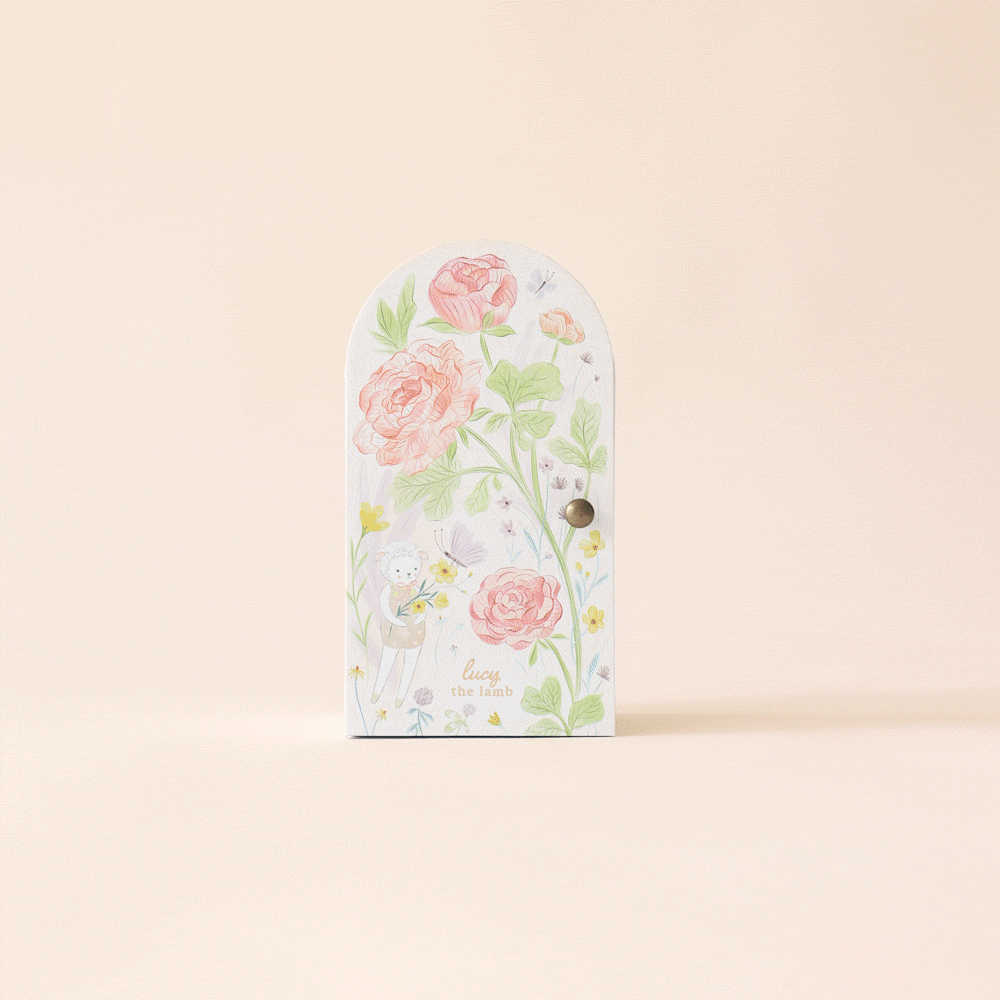 Tiny Lucy the Lamb - Pastel