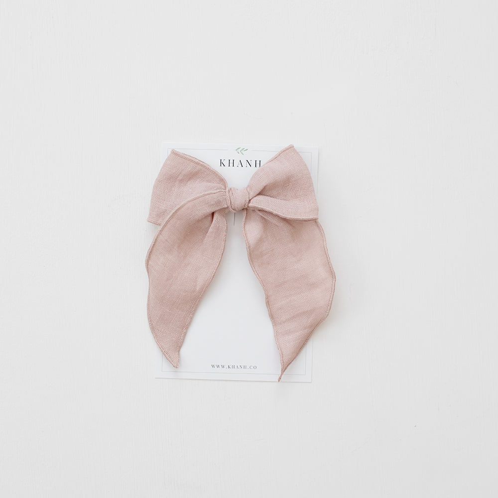 Gracious Rose | Oversize Whimsical Bow