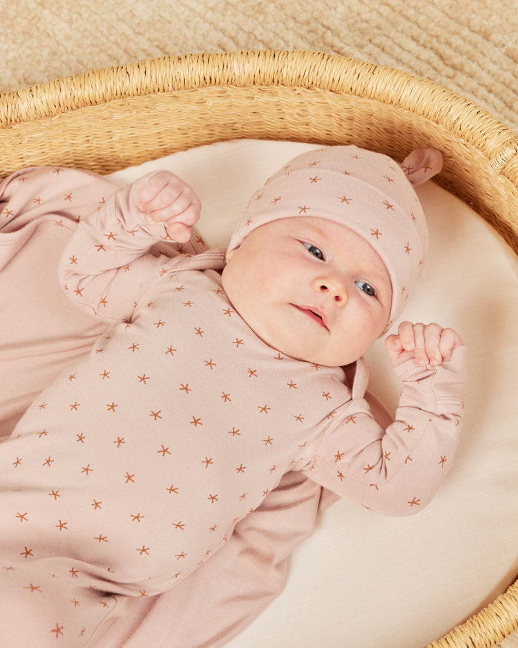 Bamboo Baby Gown + Hat Set || Twinkle