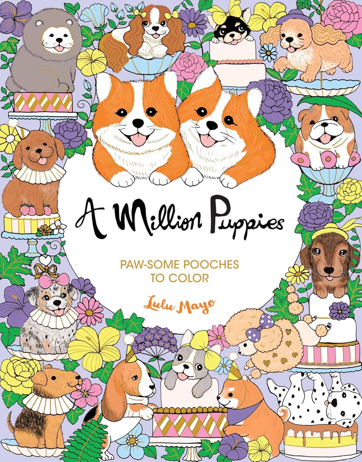A Million Puppies Coloring Book - Khanh