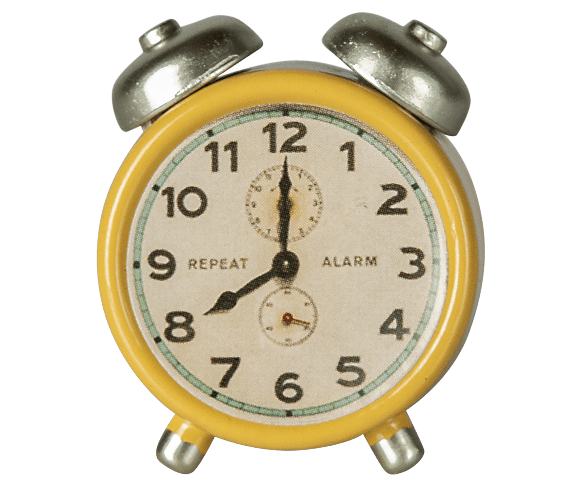 Alarm clock, Mouse - Yellow