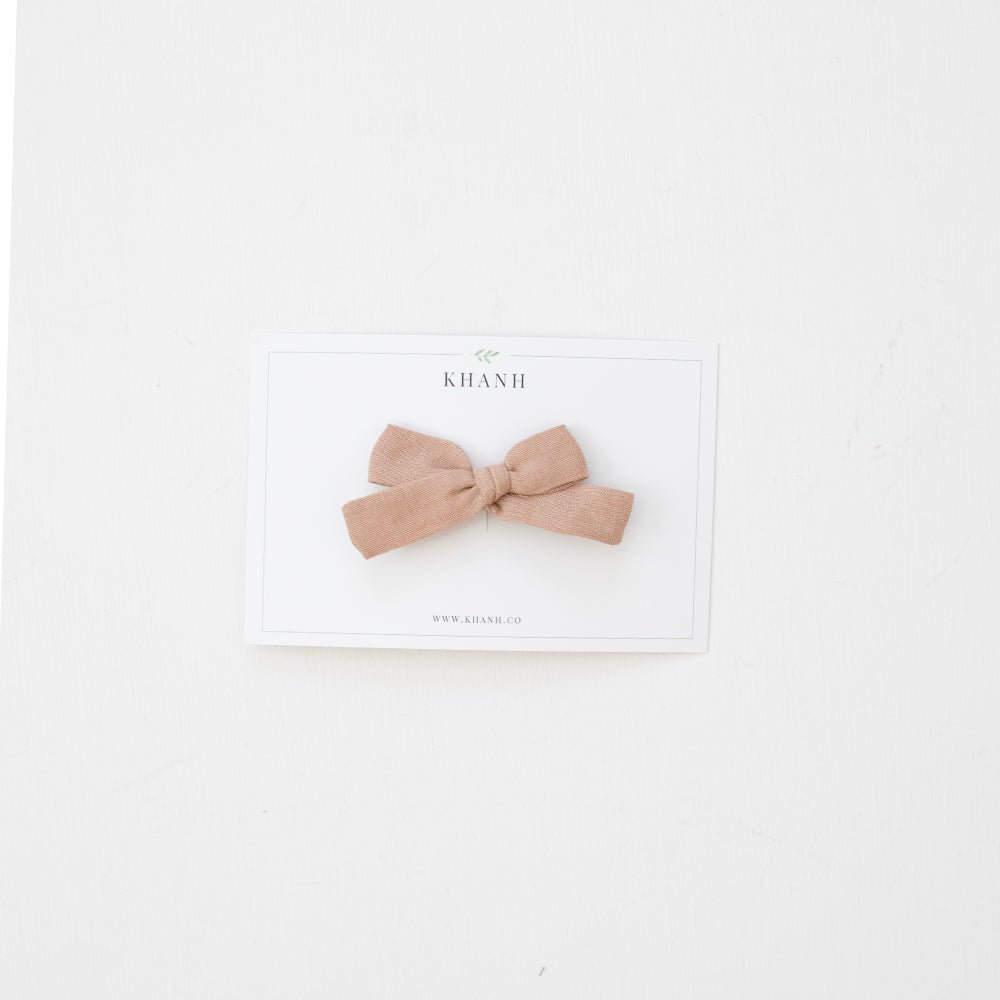 Appleblossom | Petite Hand - Tied Bow