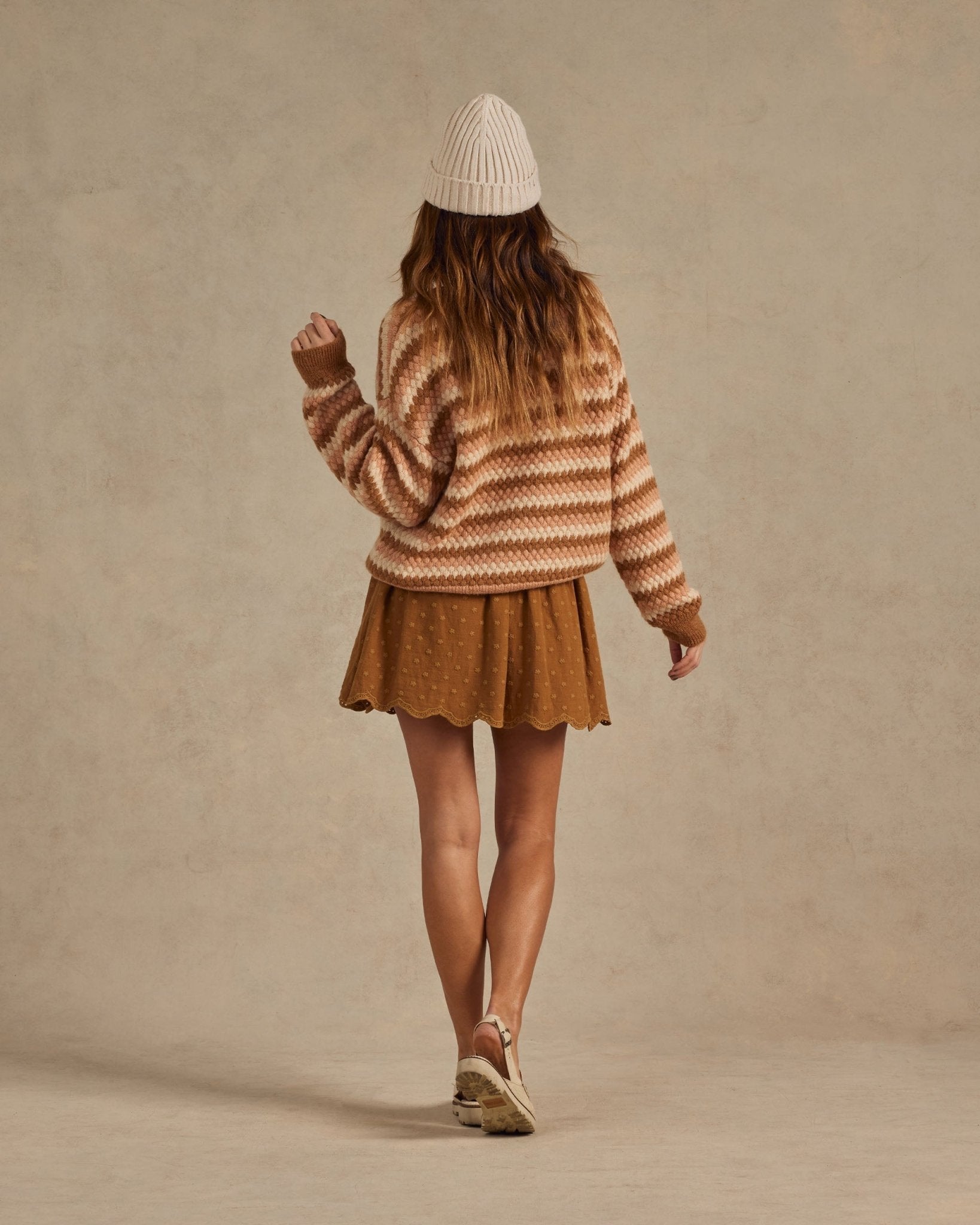 Aspen Sweater || Multi - Stripe - LAST ONE XL