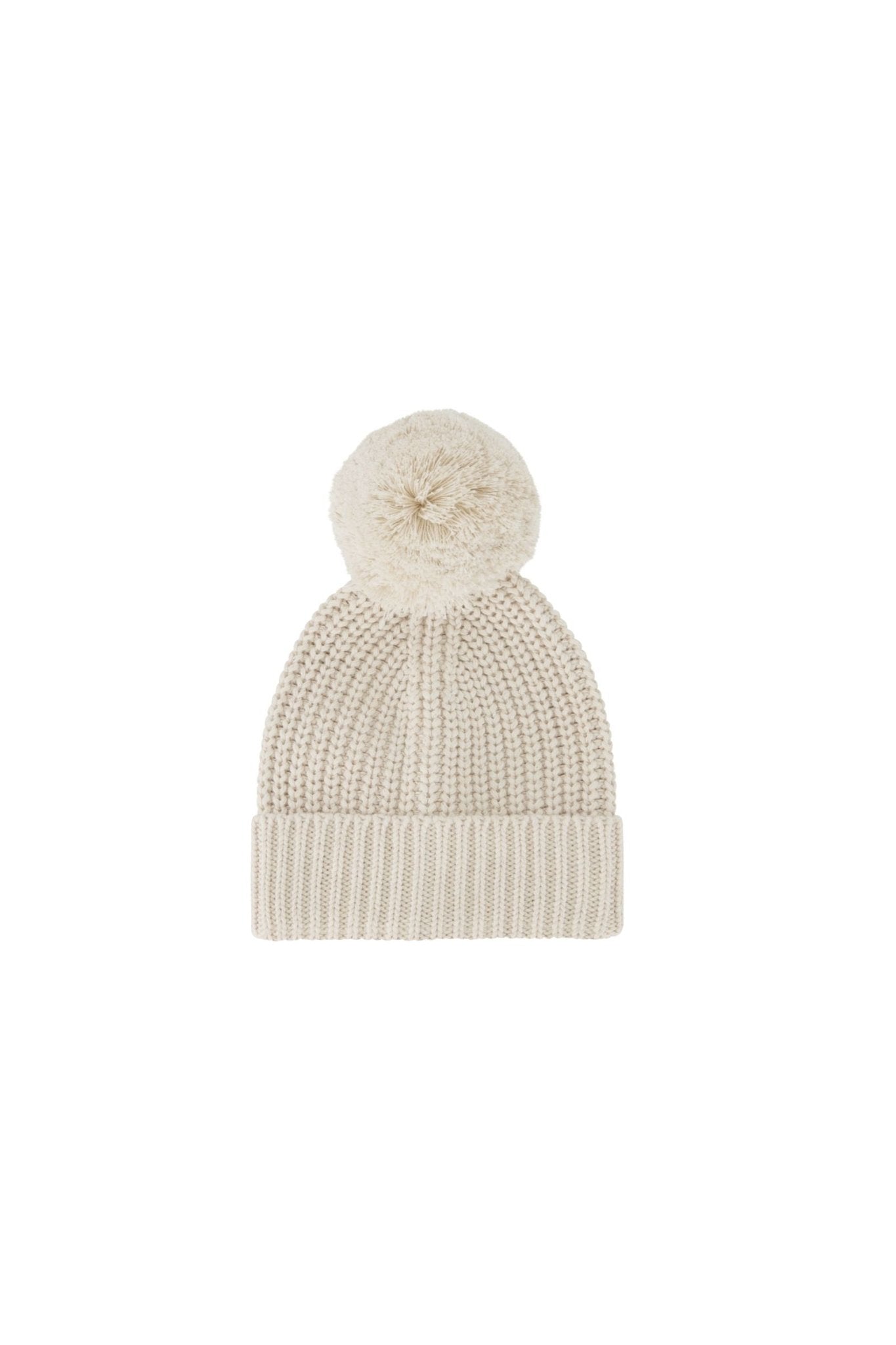 Aurelie Beanie || Light Oatmeal Marle