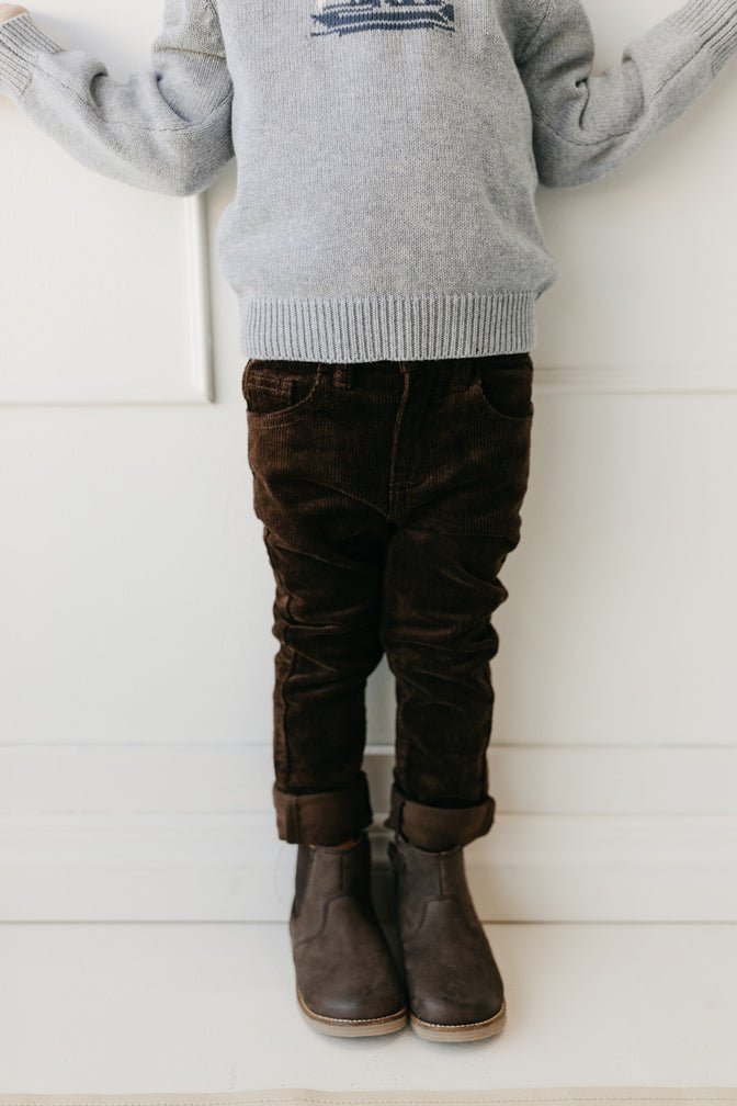 Austin Cord Pant - Coffee Bean