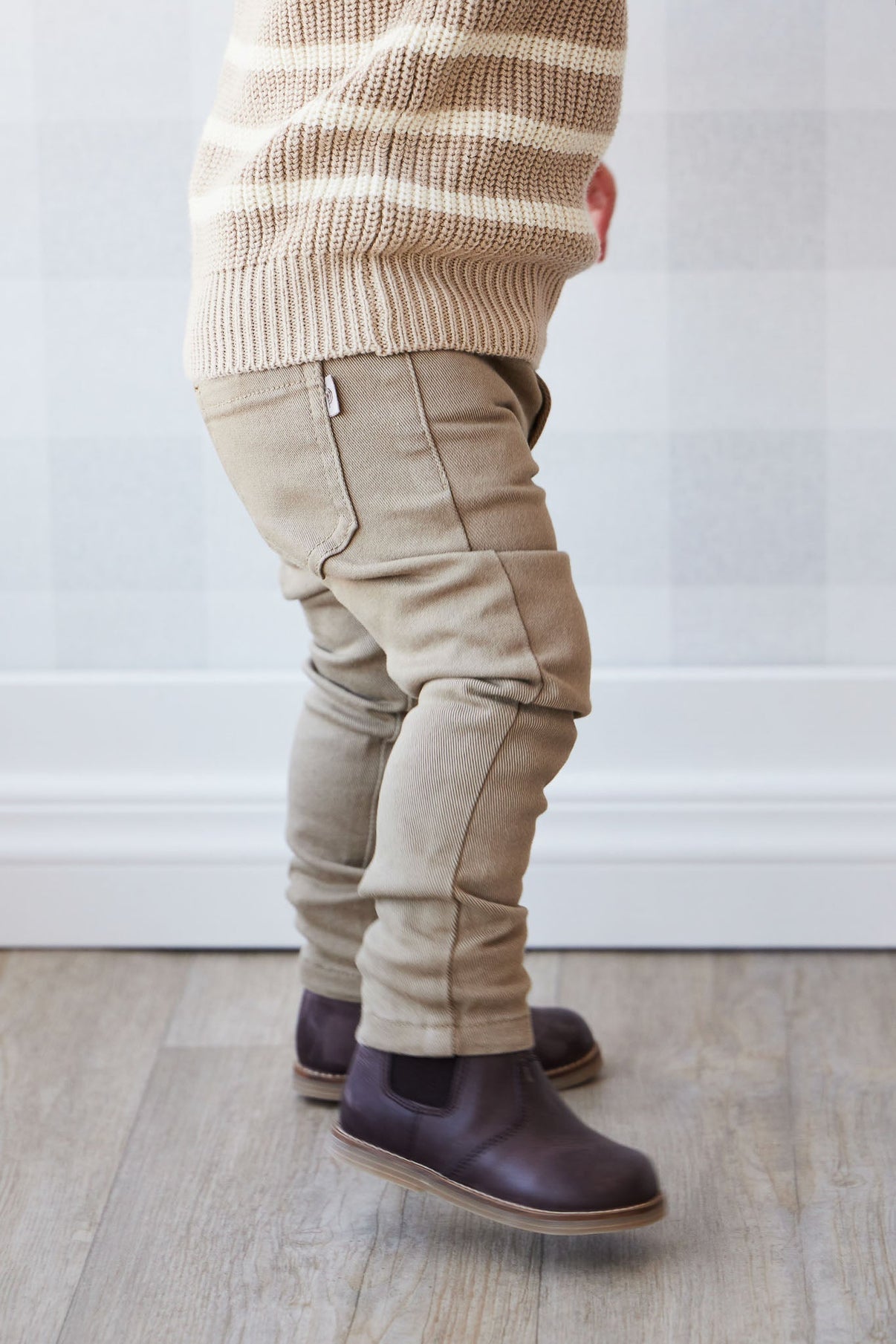 Austin Cotton Twill Pant || Oak