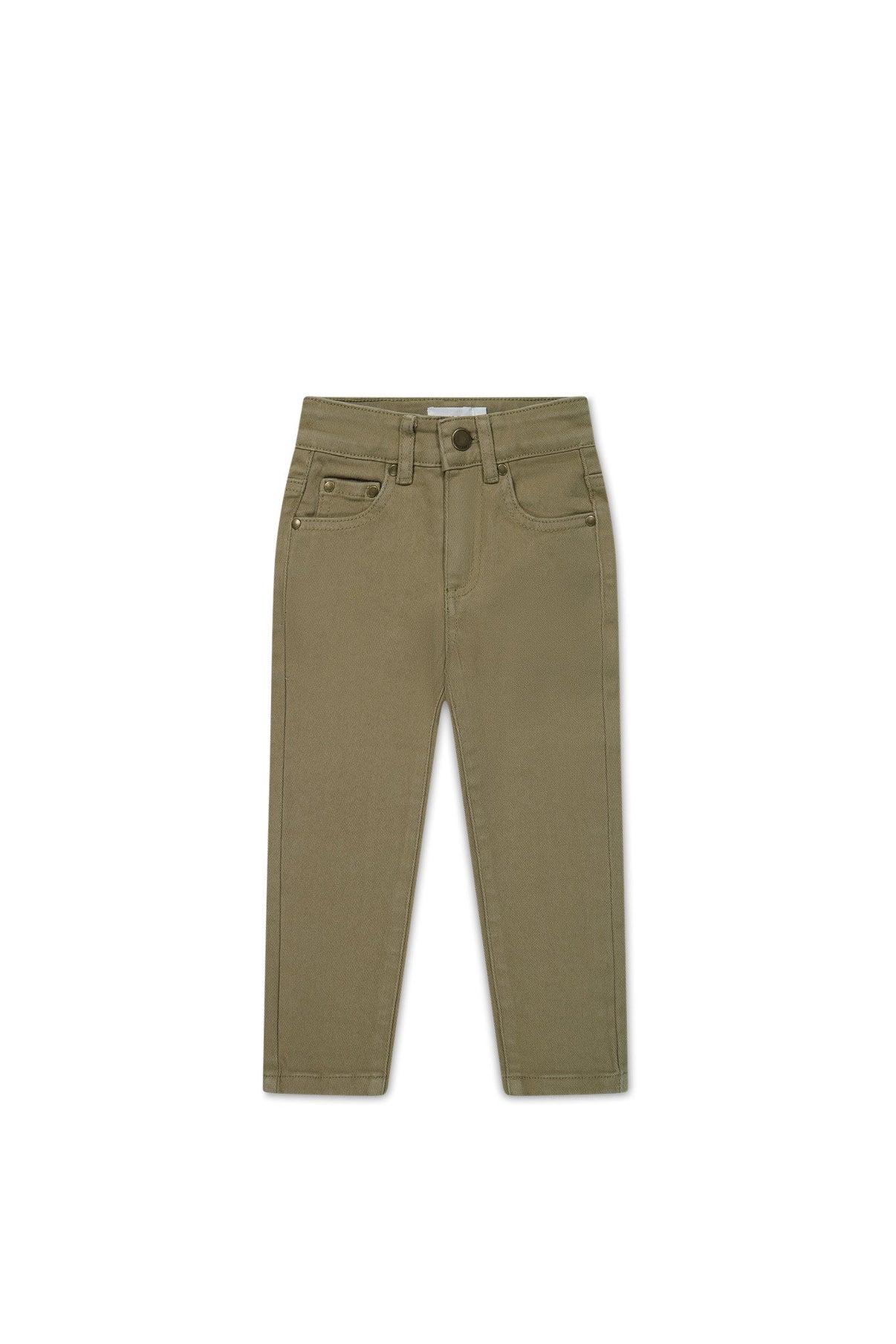 Austin Cotton Twill Pant || Oak