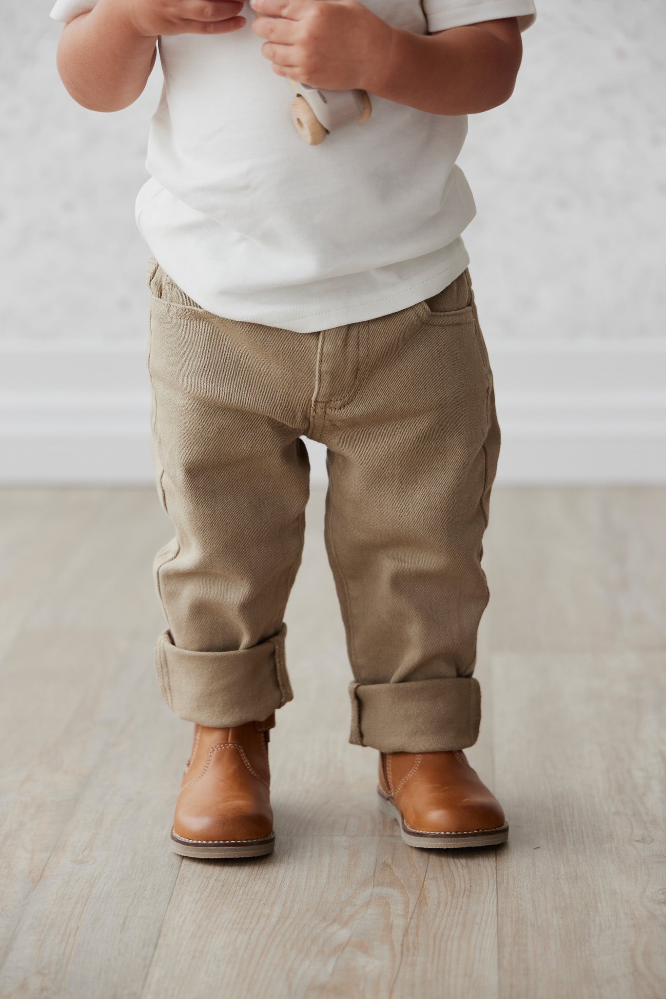 Austin Cotton Twill Pant - Woodsmoke