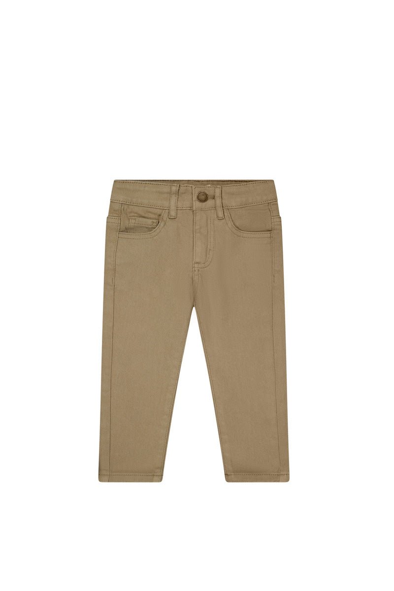 Austin Cotton Twill Pant - Woodsmoke