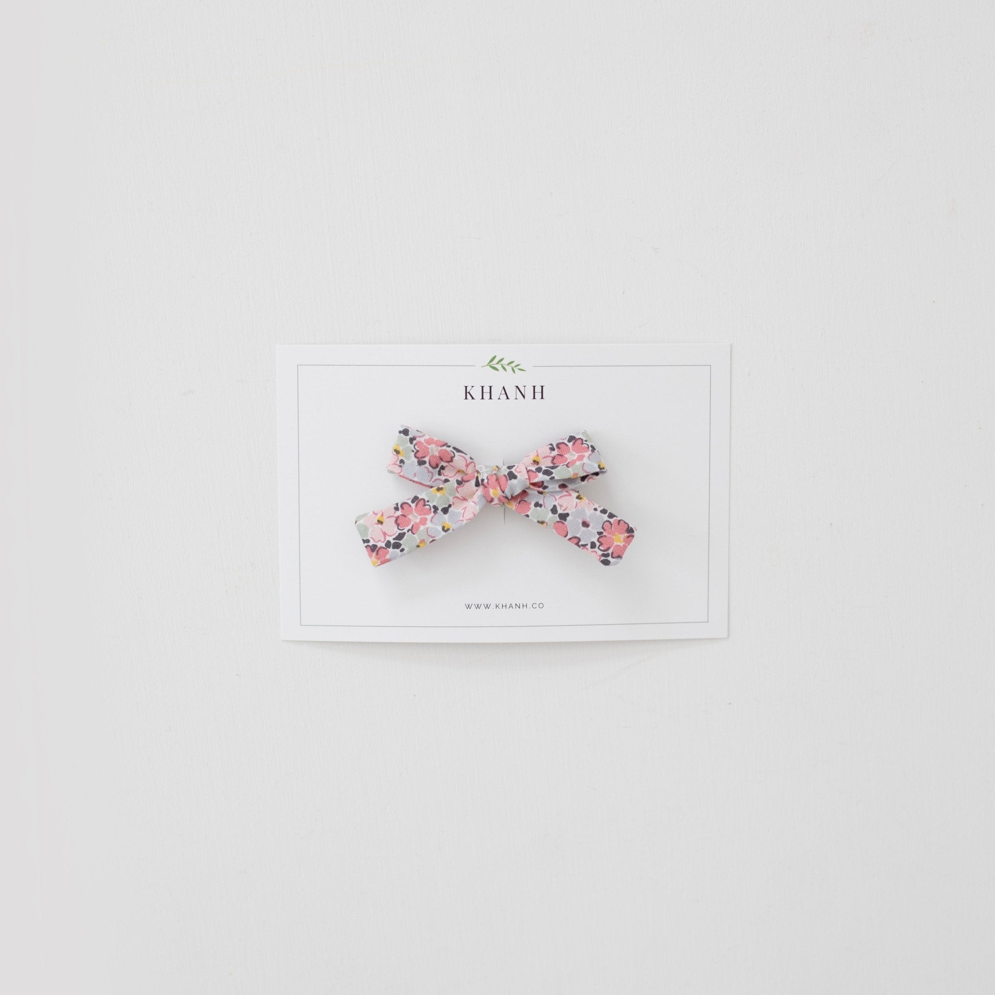 Autumn Floral | Petite Hand - Tied Bow - Khanh