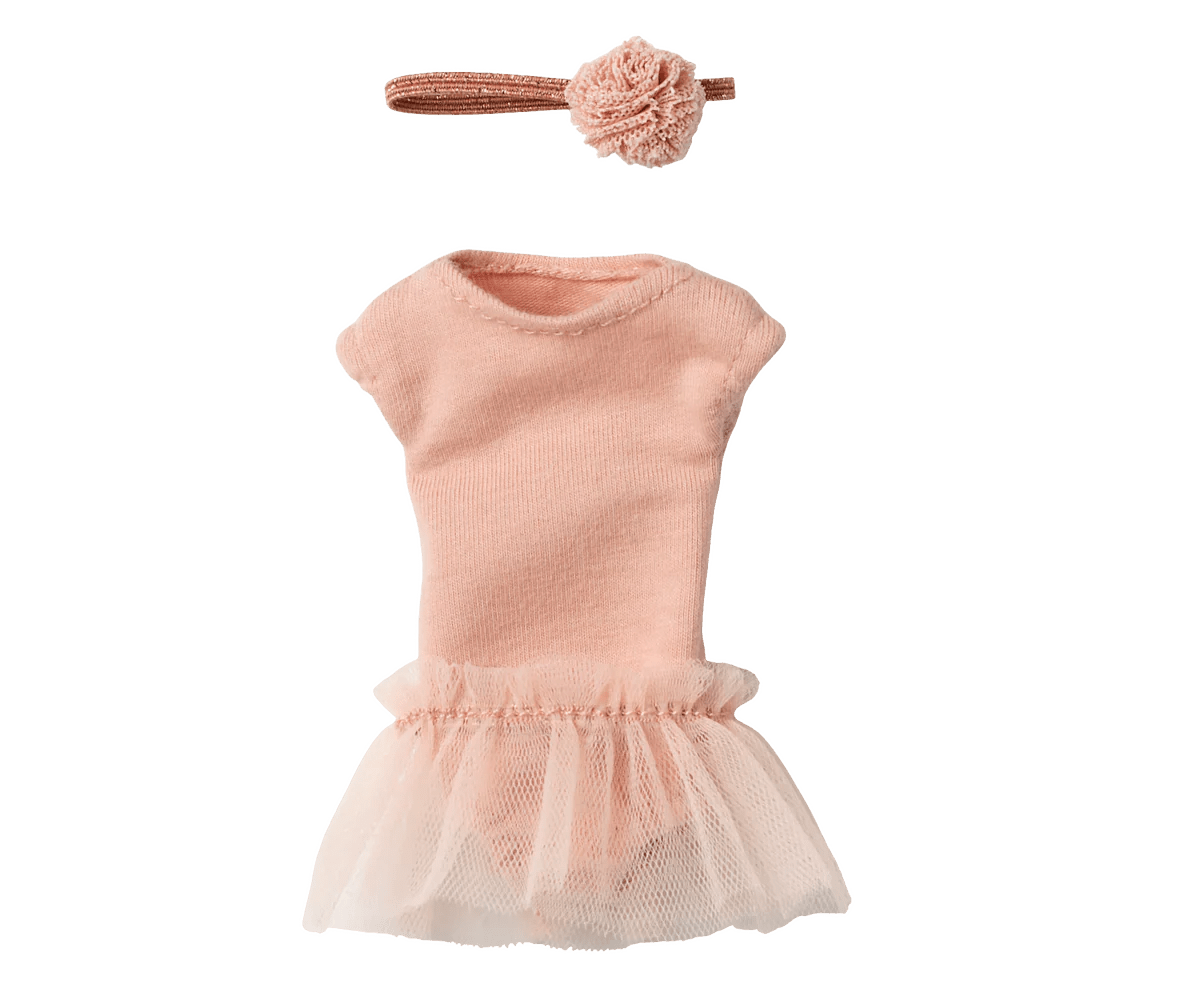 Ballet suit and skirt rose, Size 1