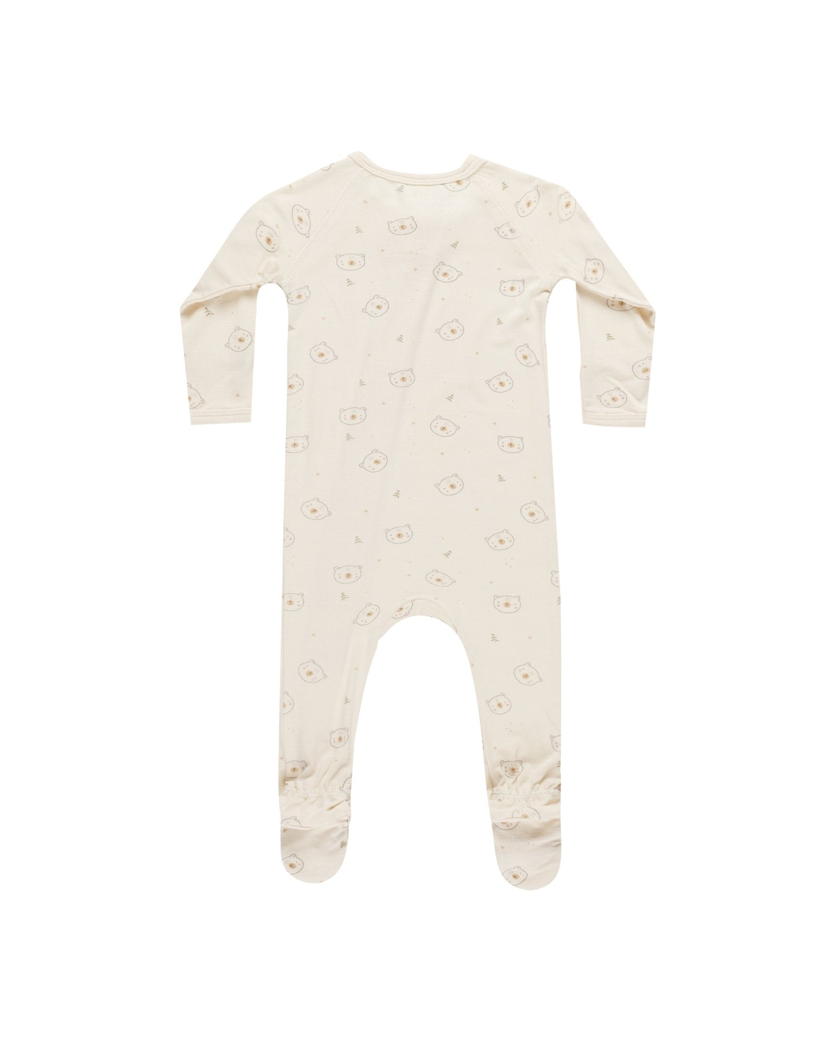 Bamboo Zip Footie || Bears