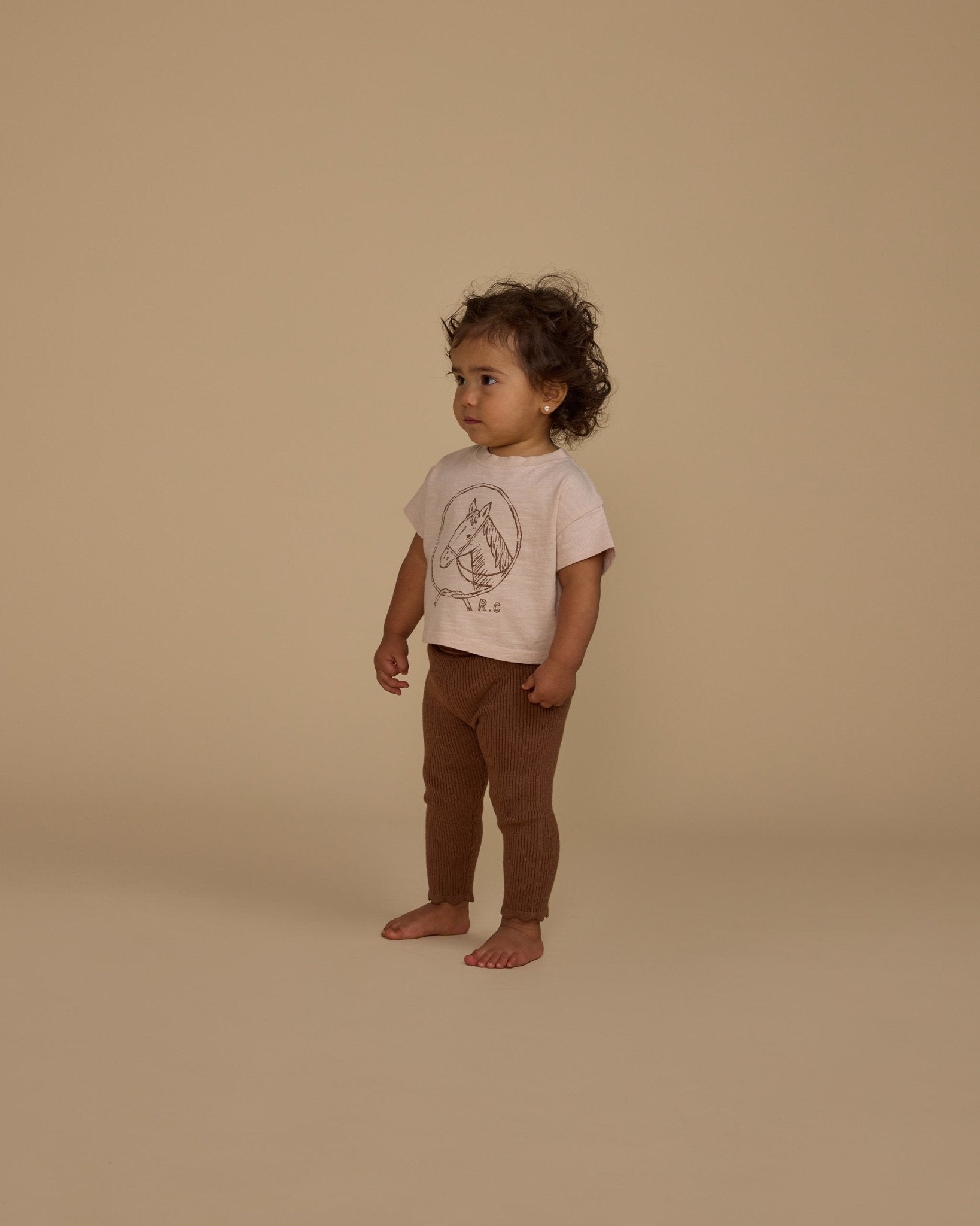 Boxy Tee || Horse - LAST ONE 12/18M