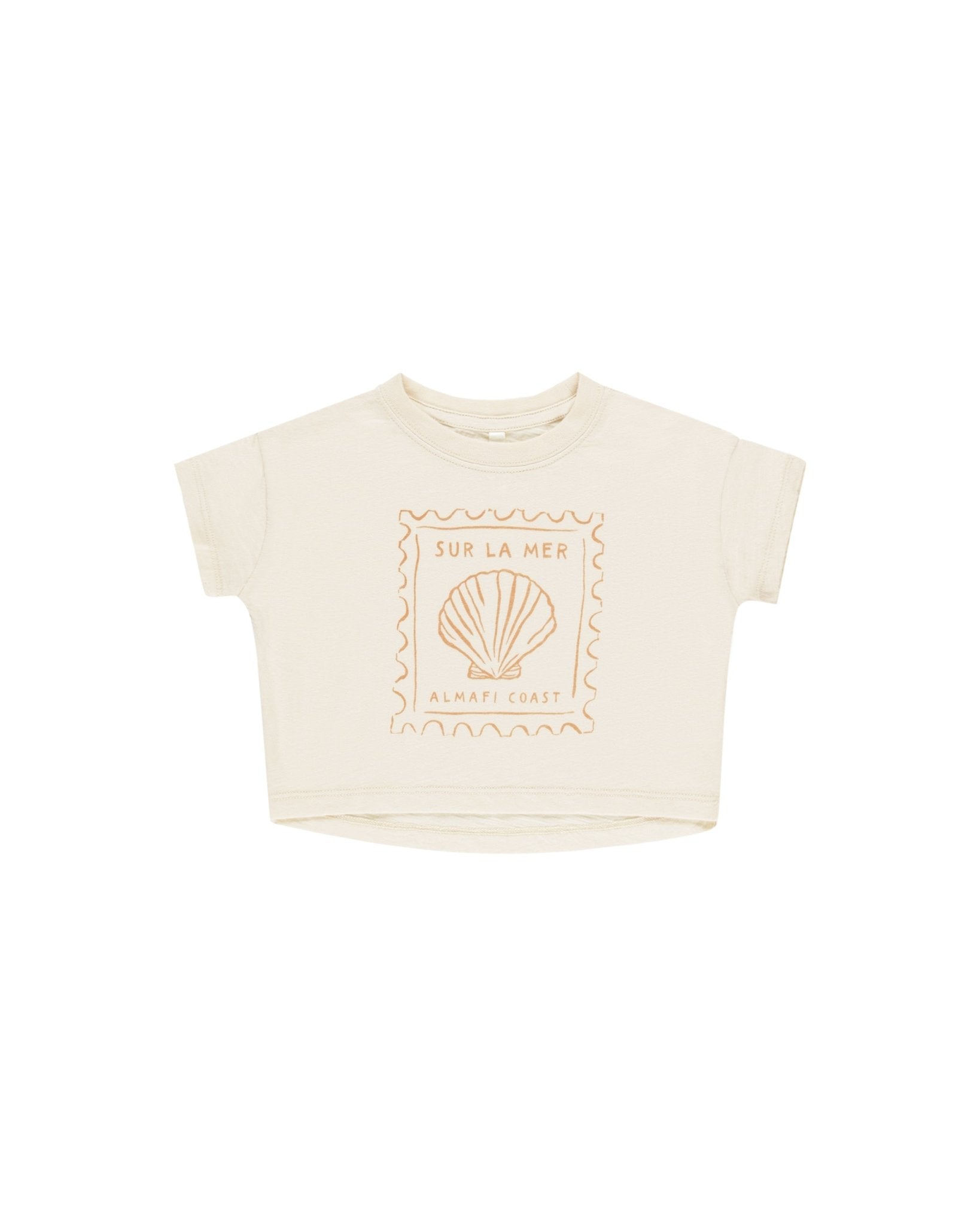 Boxy Tee || Seashell