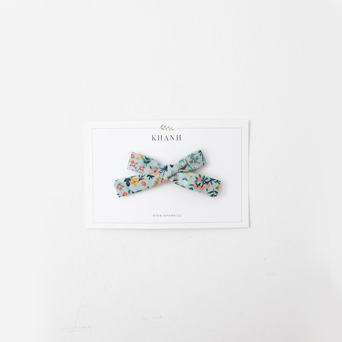 Bramble ( Light Blue ) | Petite Hand - Tied Bow