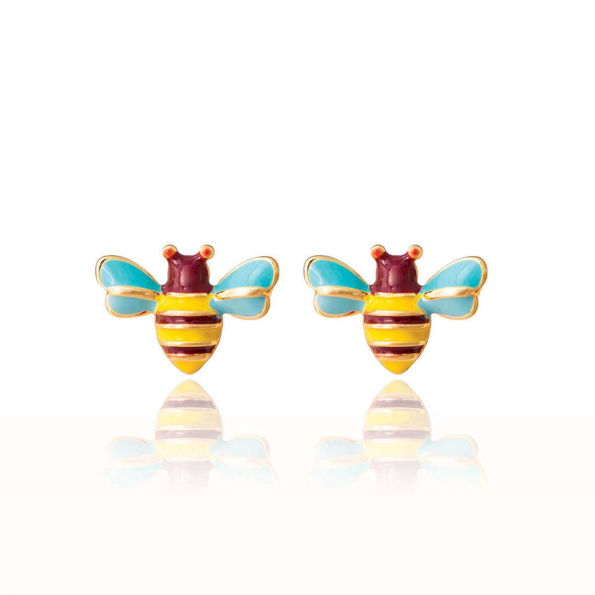 Buzzing Bee Earrings (Studs)