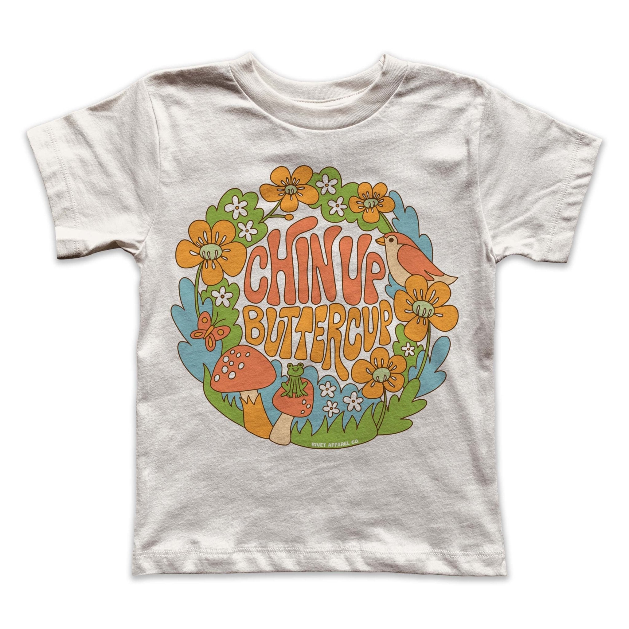 Chin Up Buttercup Kids Tee