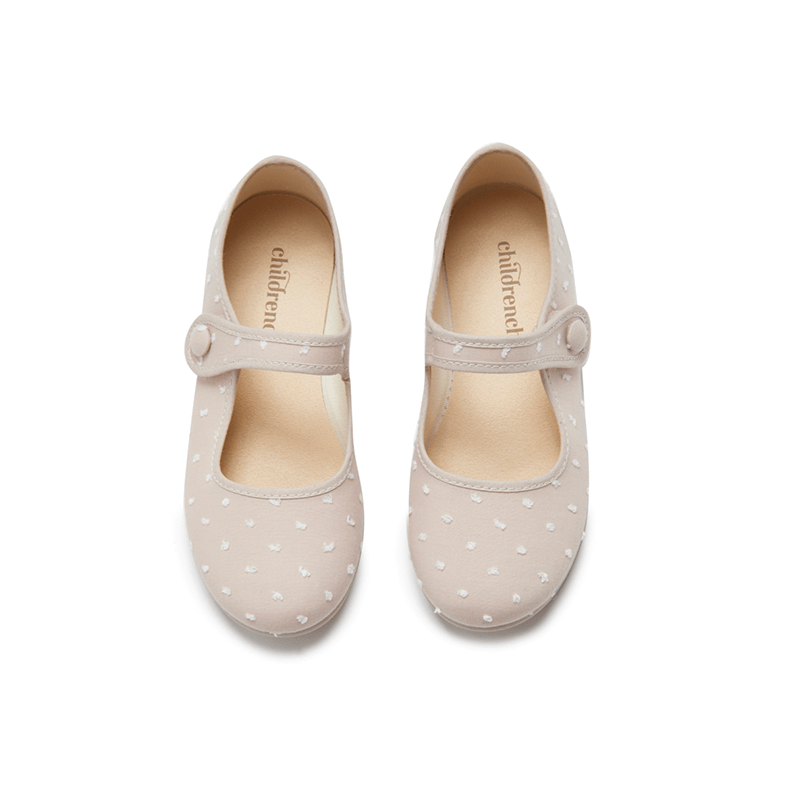 Classic Swiss - Dot Mary Janes | Camel