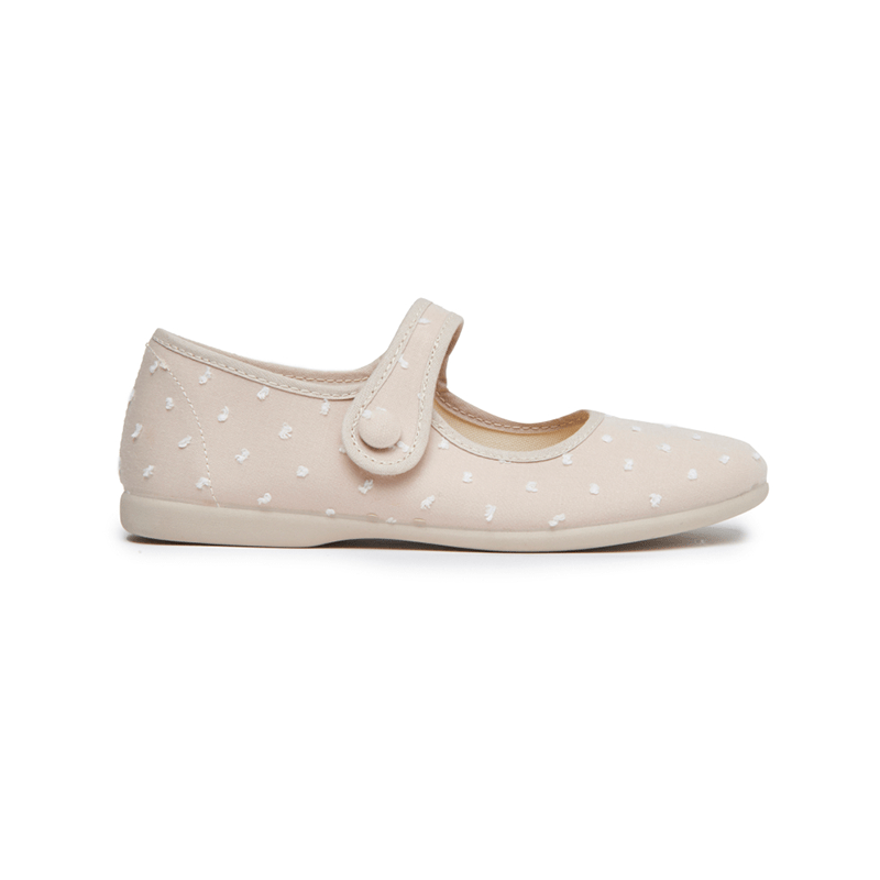 Classic Swiss - Dot Mary Janes | Camel