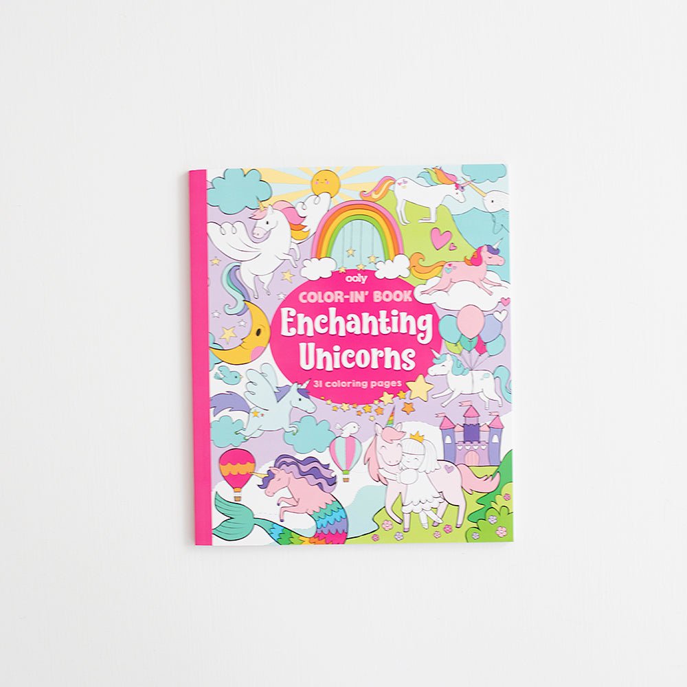Color - in' Book: Enchanting Unicorns