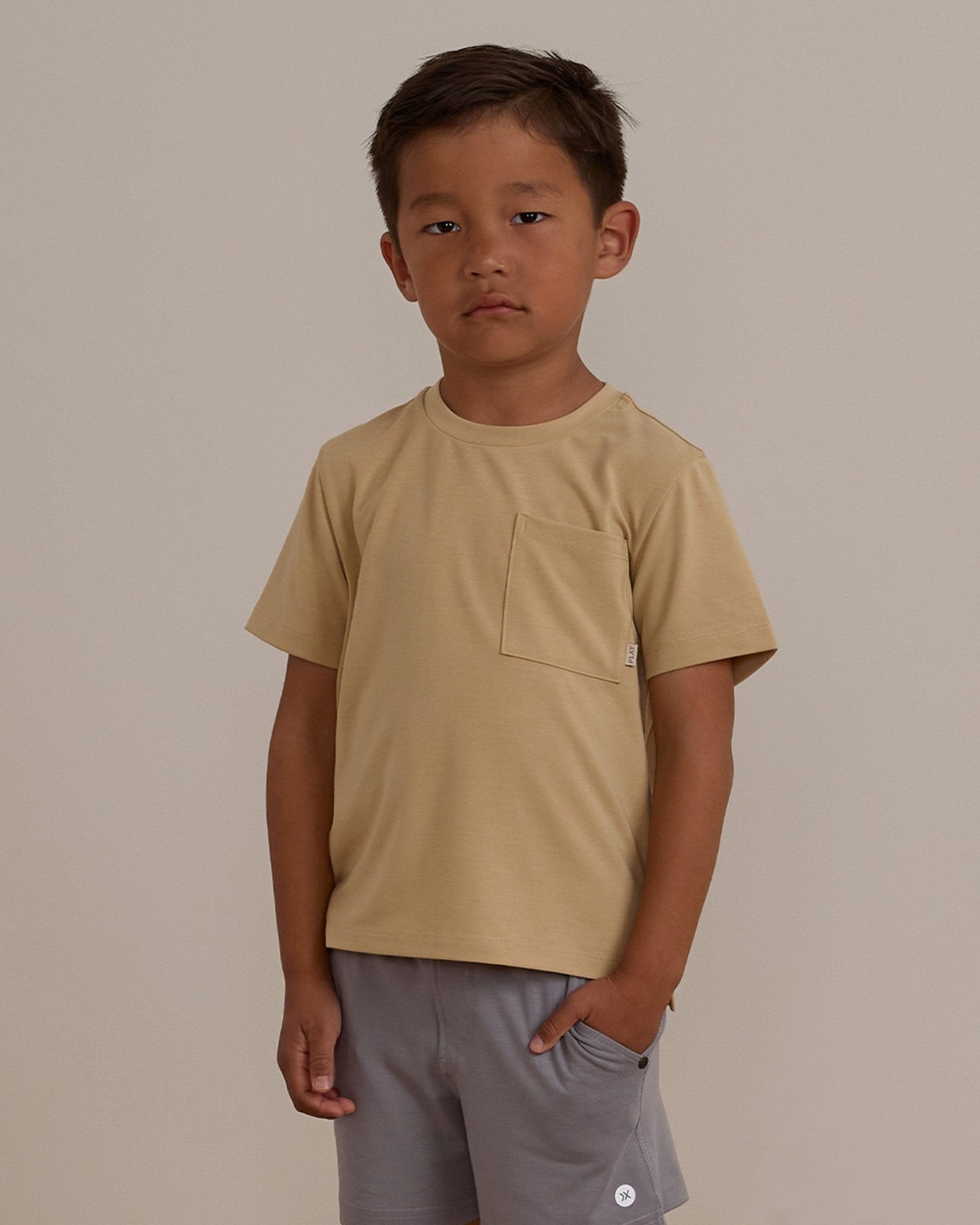 Cove Essential Pocket Tee || Sand