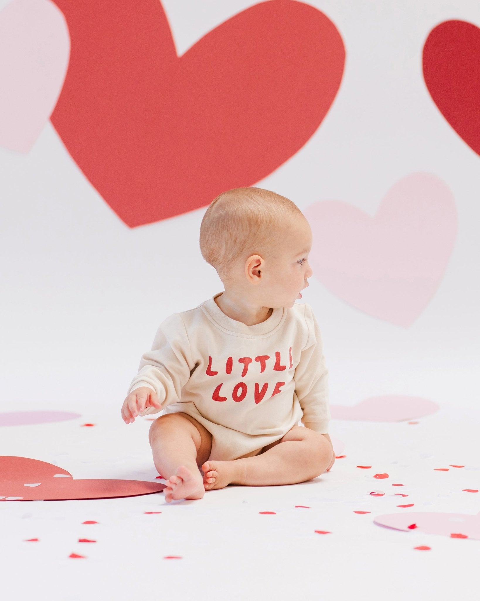 Crewneck Bubble Romper || Little Love - Khanh