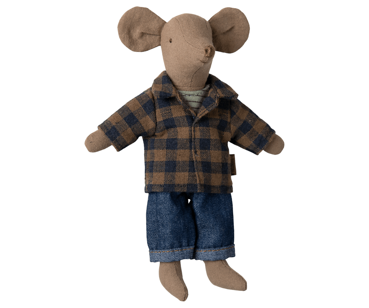 Dad mouse - Light brown