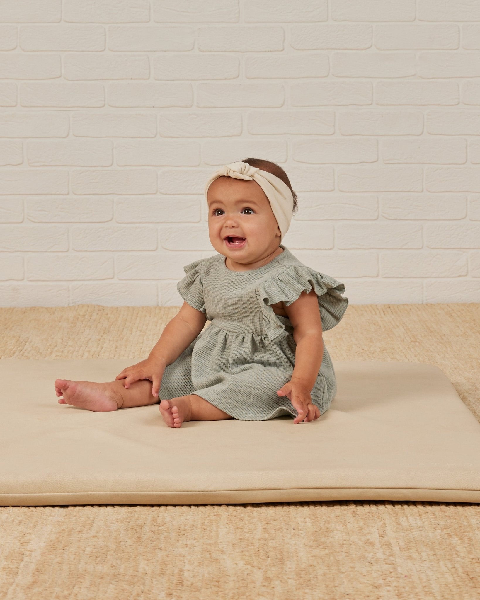daisy dress || sky - LAST 3/6M & 6/12M
