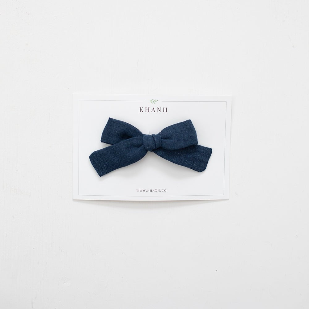 Denim | Medium Hand - Tied Bow