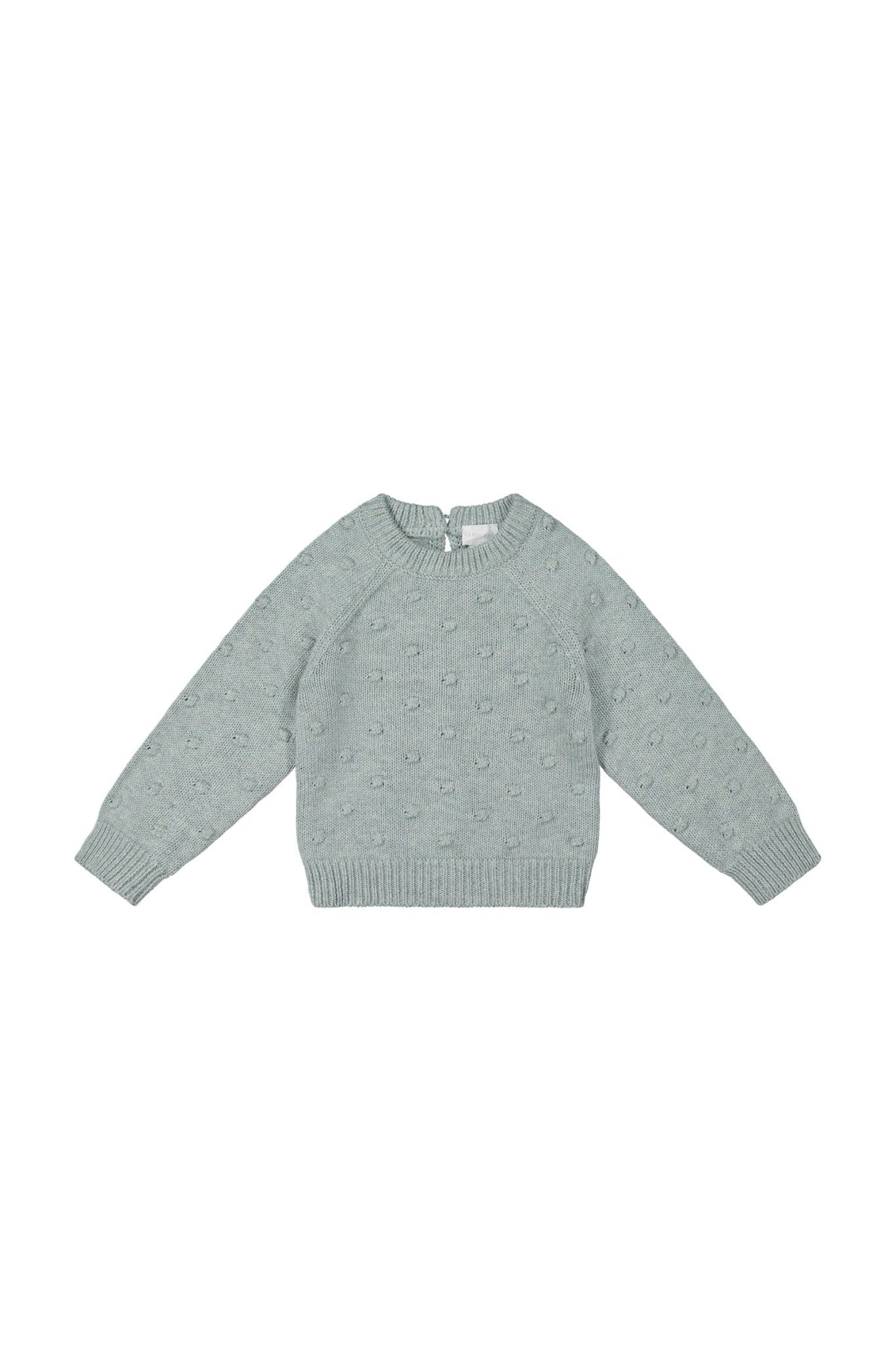 Dotty Knit Jumper - Mist Fleck