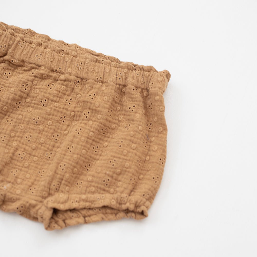 Embroidered Woven Bloomer | Carmel