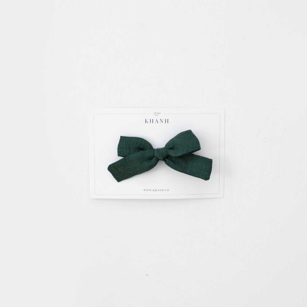 Emerald City | Medium Hand Tied Bow
