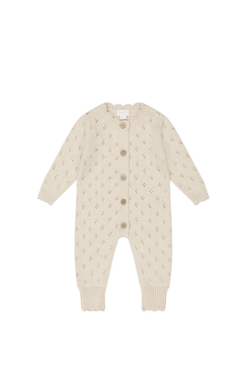 Emily Onepiece - Light Oatmeal Marle