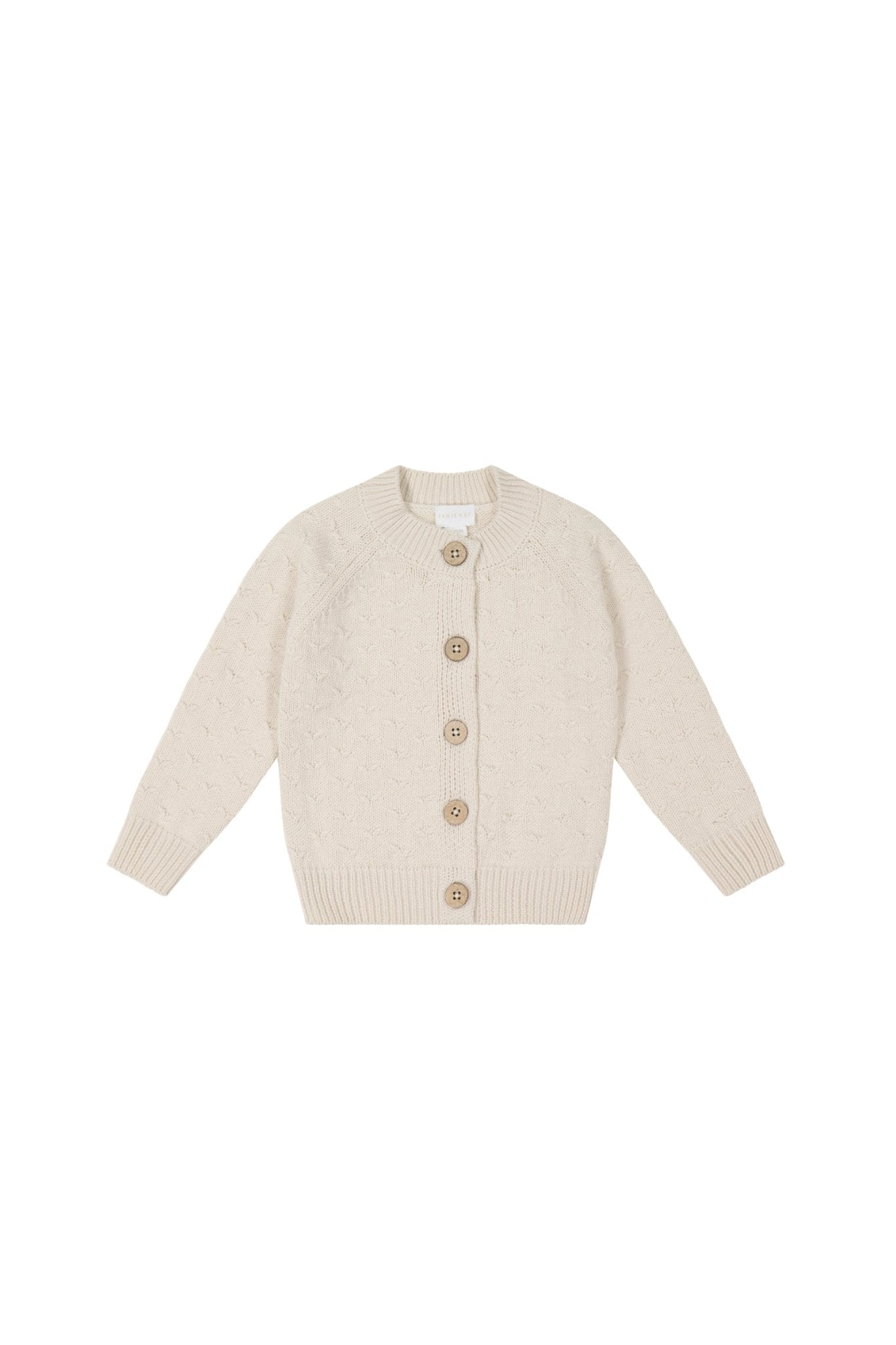 Gabrielle Cardigan | Macadamia - LAST ONE 6/12M