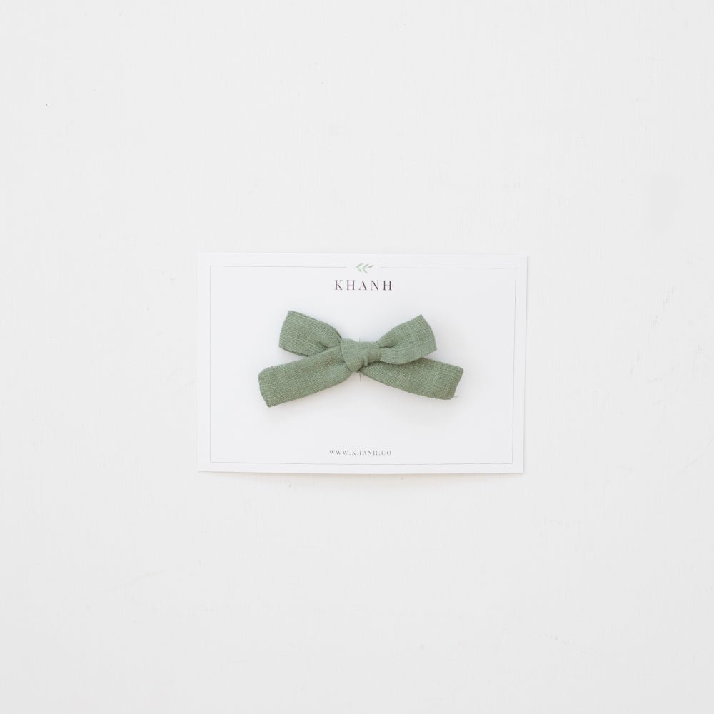 Green Gables | Petite Hand - Tied Bow