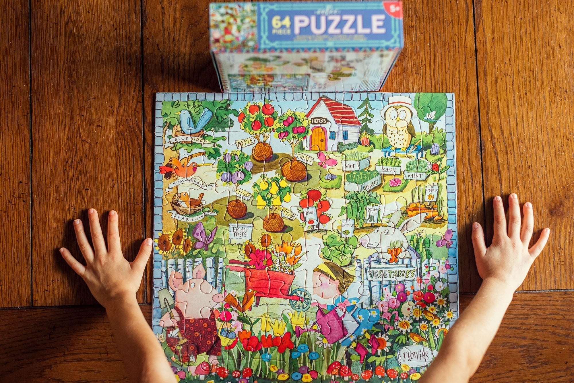 Growing A Garden 64 Piece Puzzle