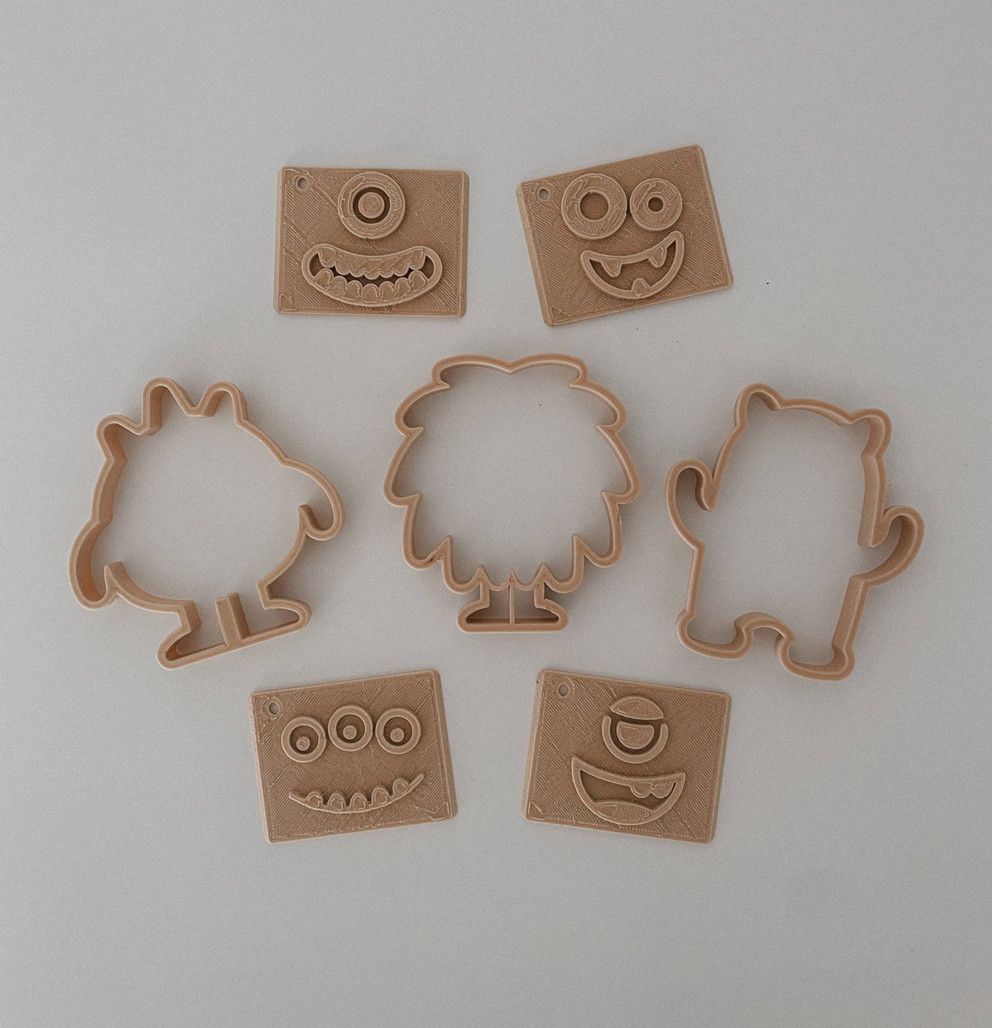 Halloween Monster Playdough Eco Stamp Set