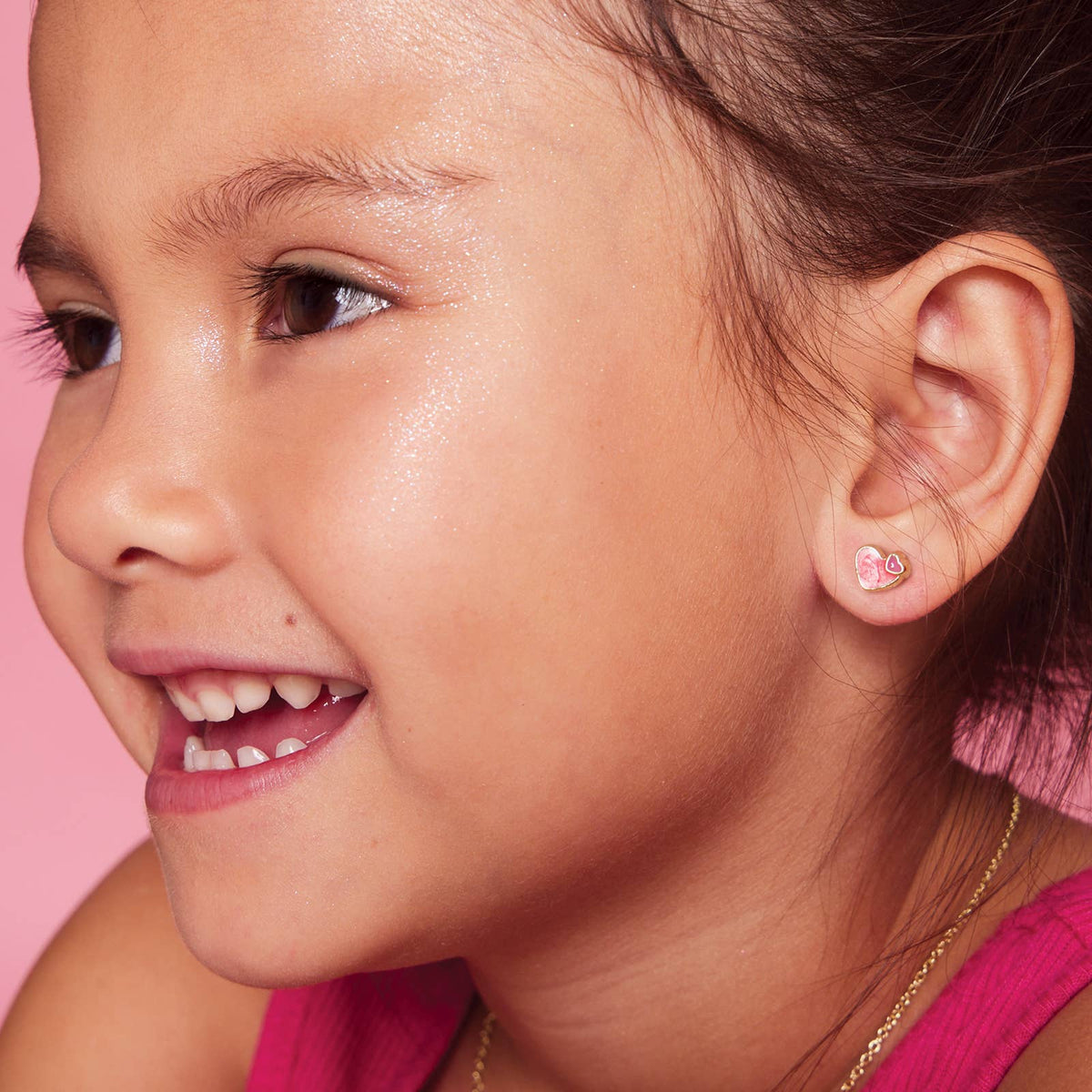 Heart Heart Stud Earrings – Khanh