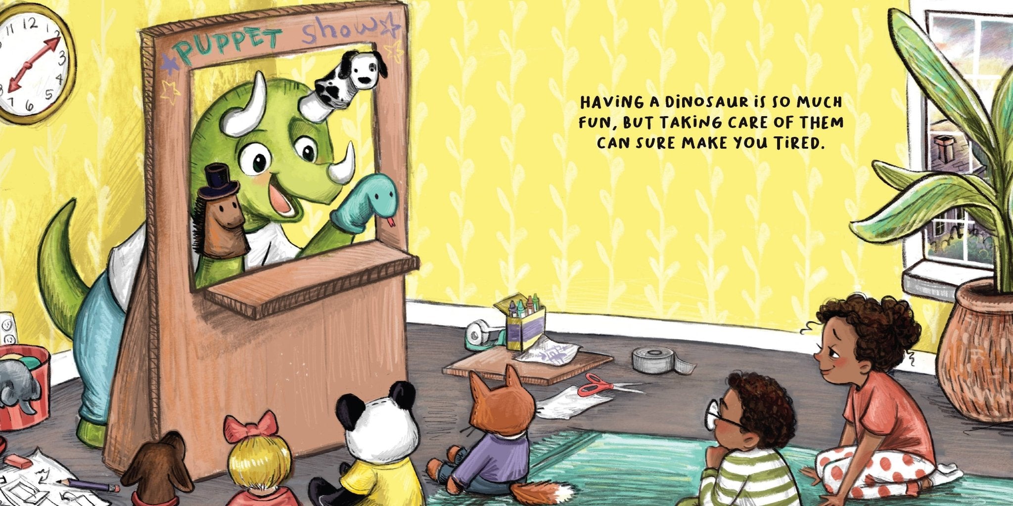 How to Put a Dinosaur to Bed