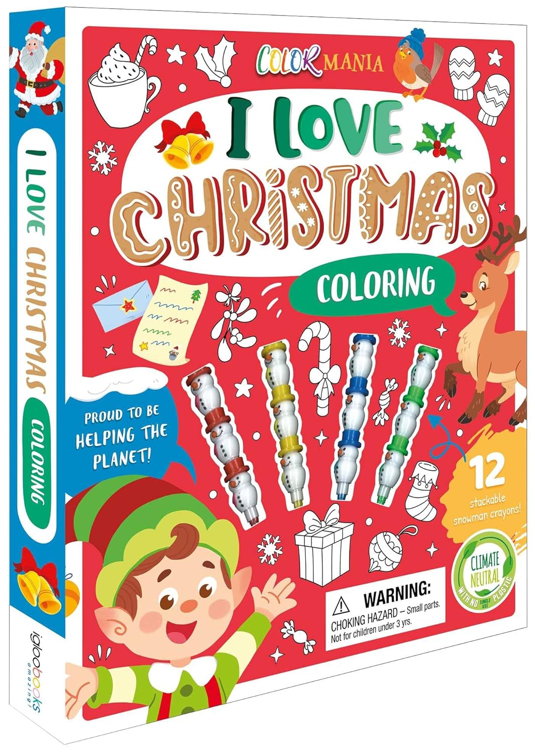 I Love Christmas Coloring