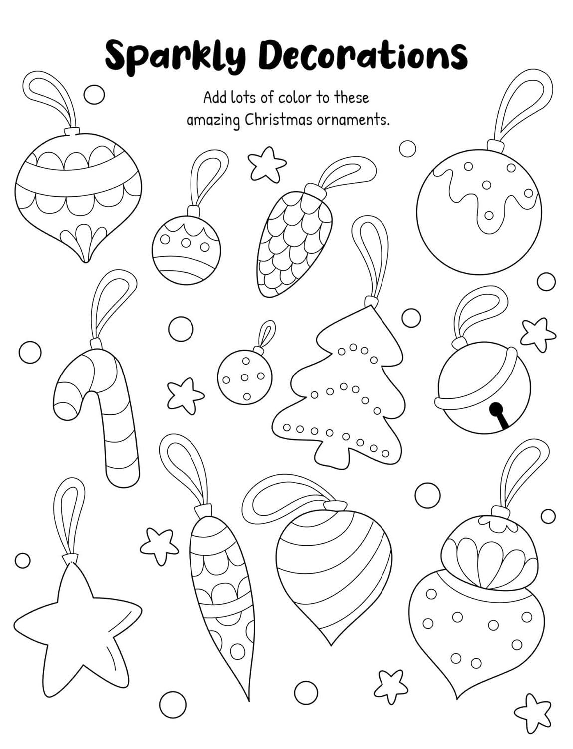 I Love Christmas Coloring