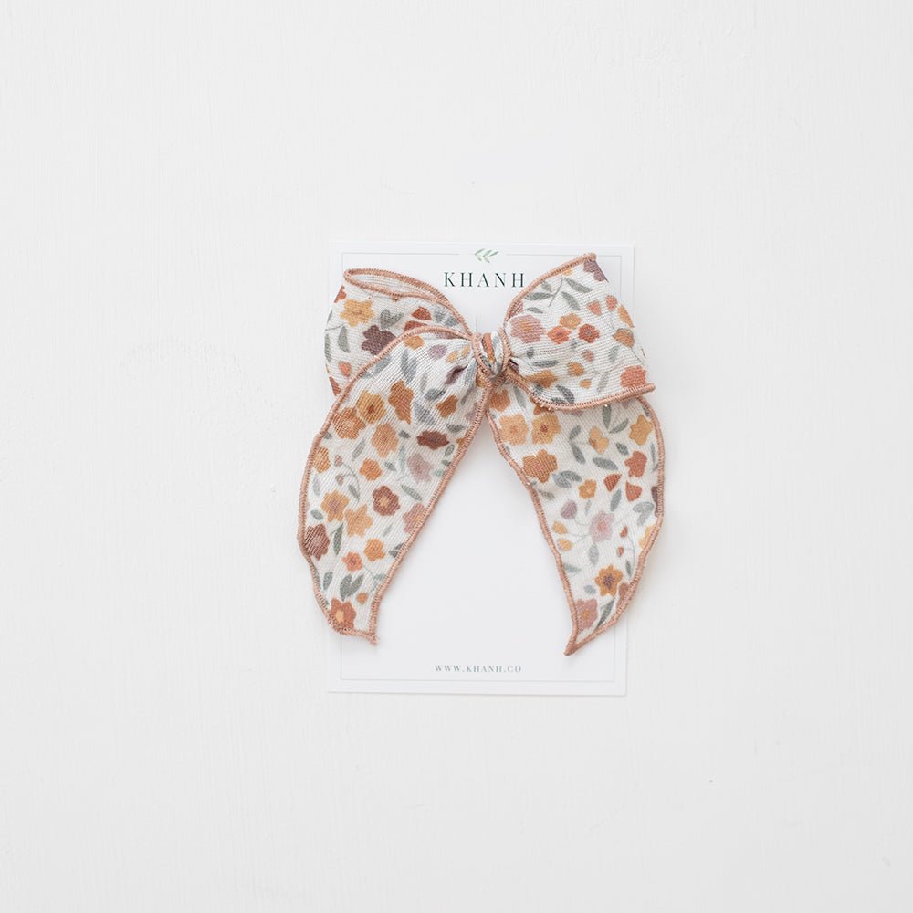 Iris | Oversized Whimsical Bow