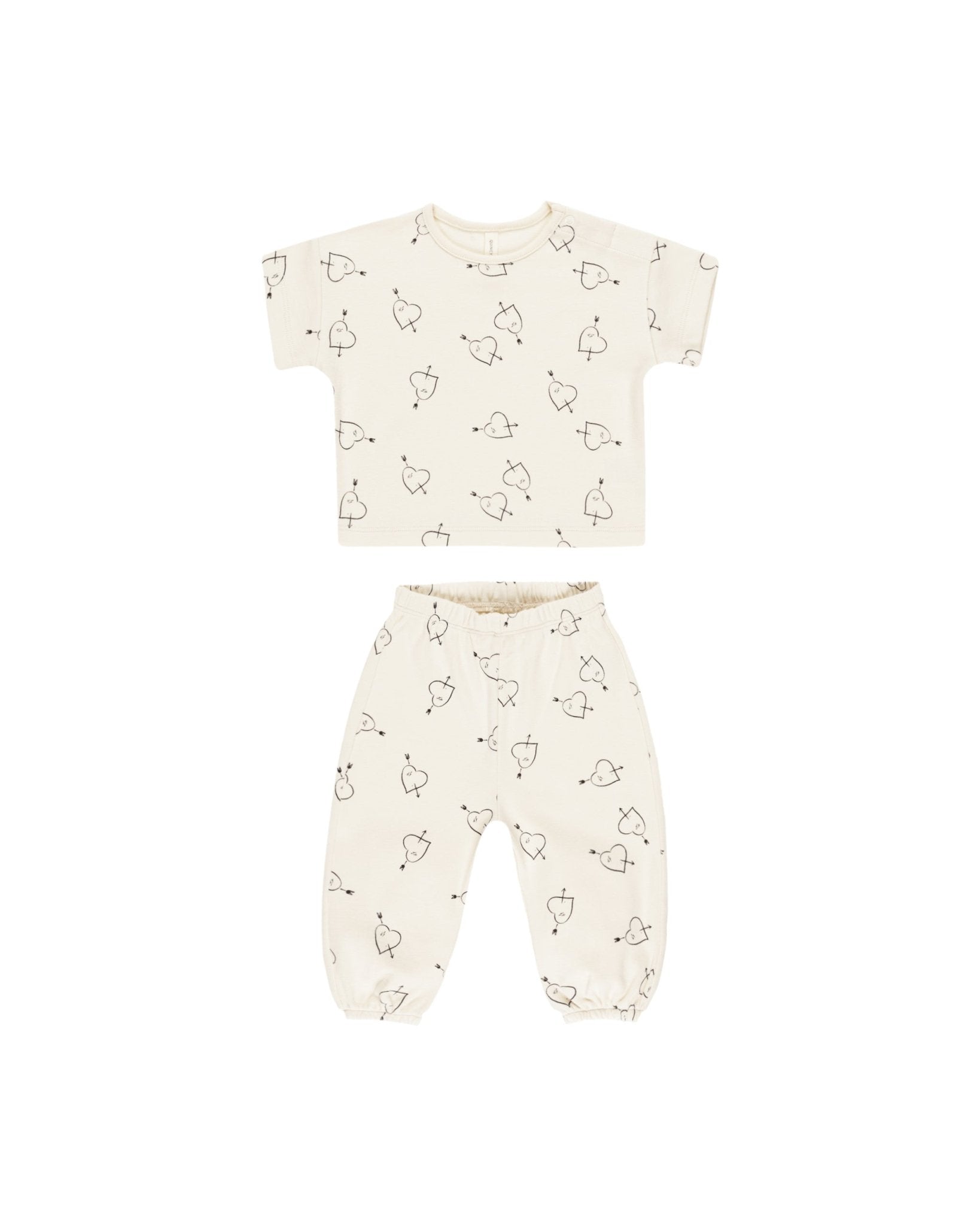 Jersey Tee + Pant Set || Cupid - Khanh