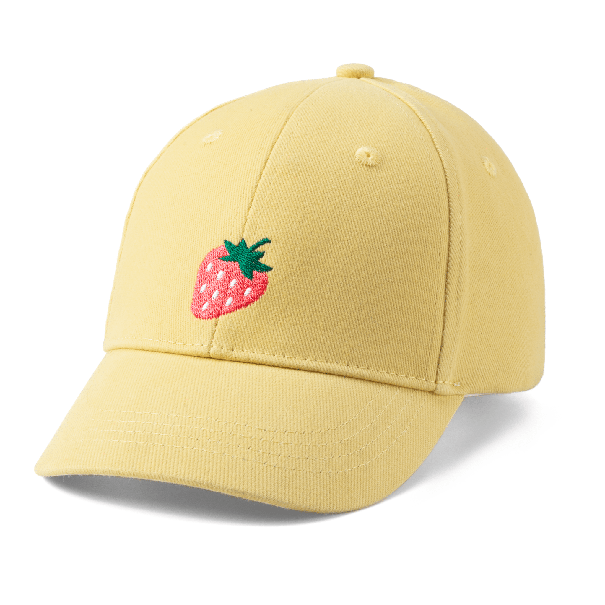 Kids Baseball Hat - Red Strawberry