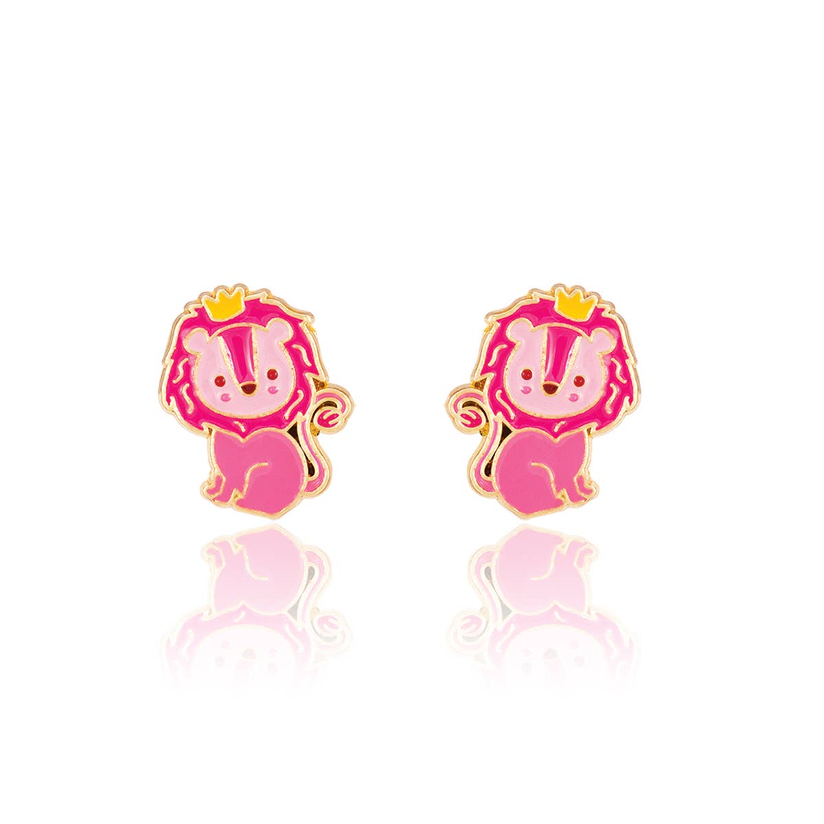 Little Lion King | Stud Earrings