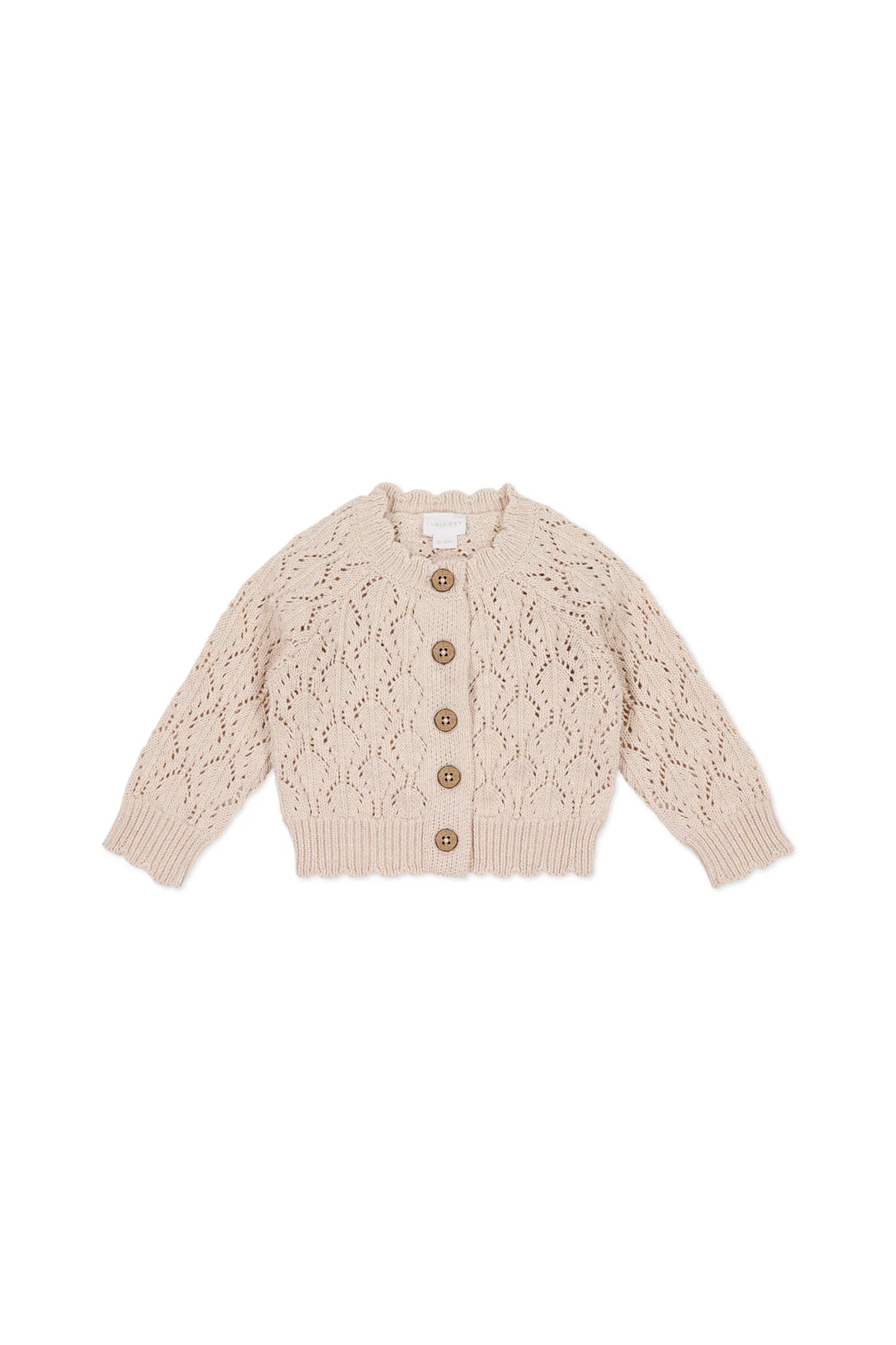 Livvy Cardigan || Light Oatmeal Marle