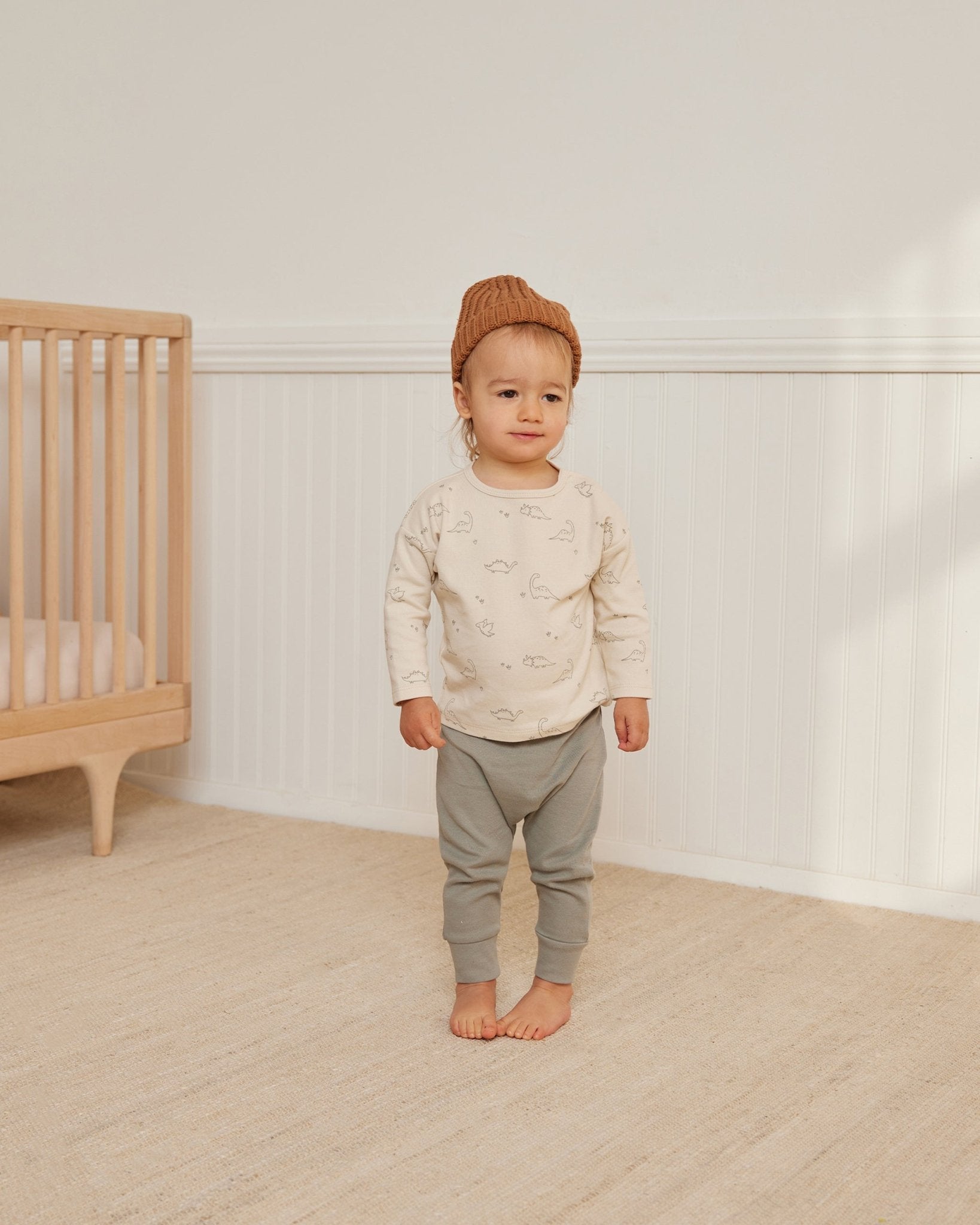 Long Sleeve Tee | Dino - LAST 0/3M & 3/6M