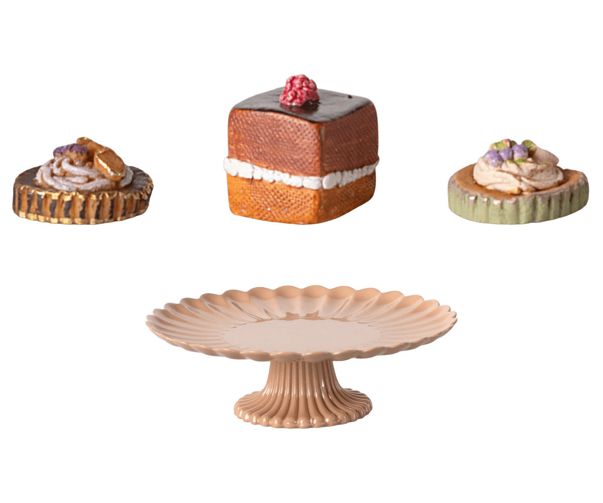 Mini Cakes and cakestand