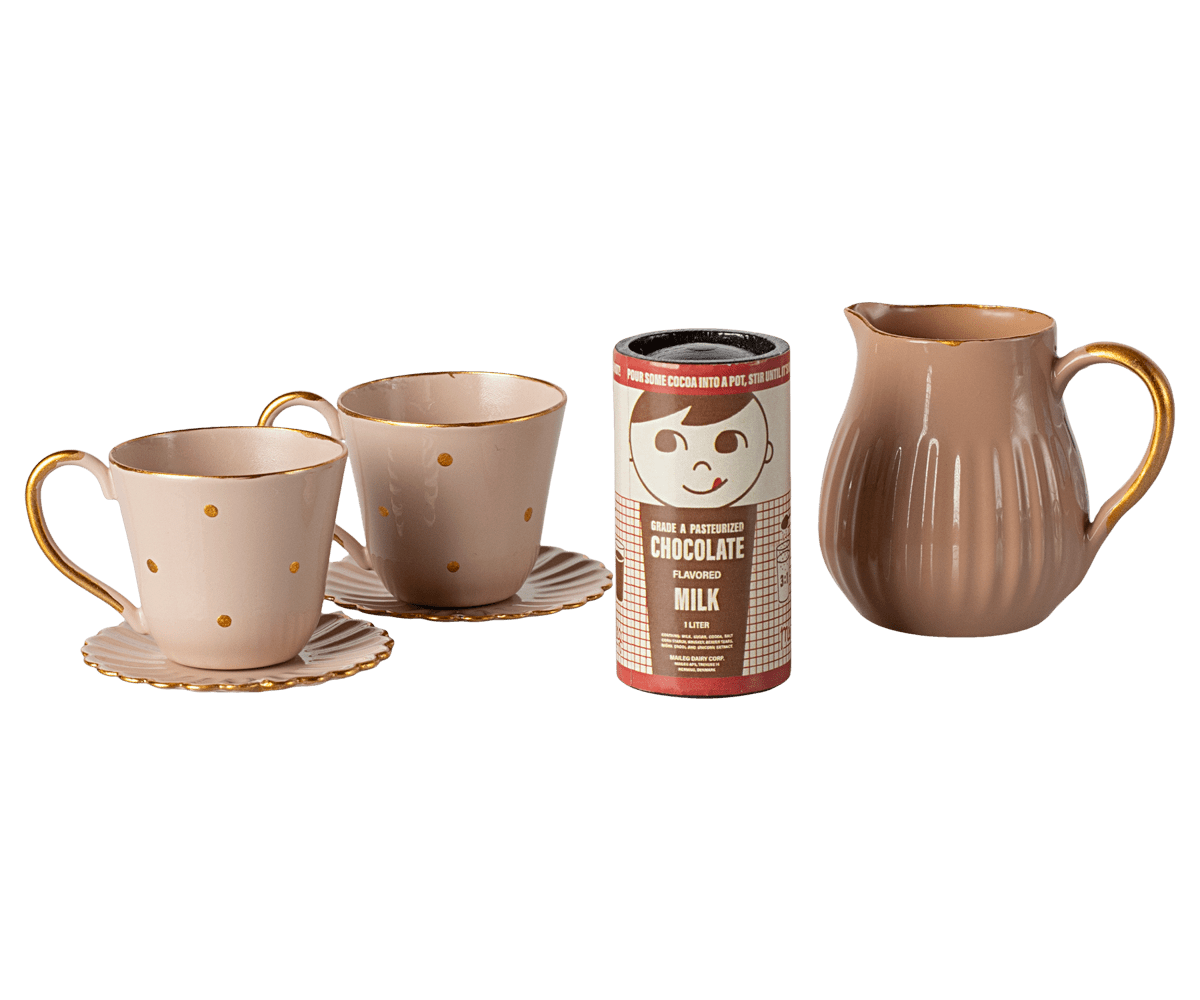 Mini hot chocolate set
