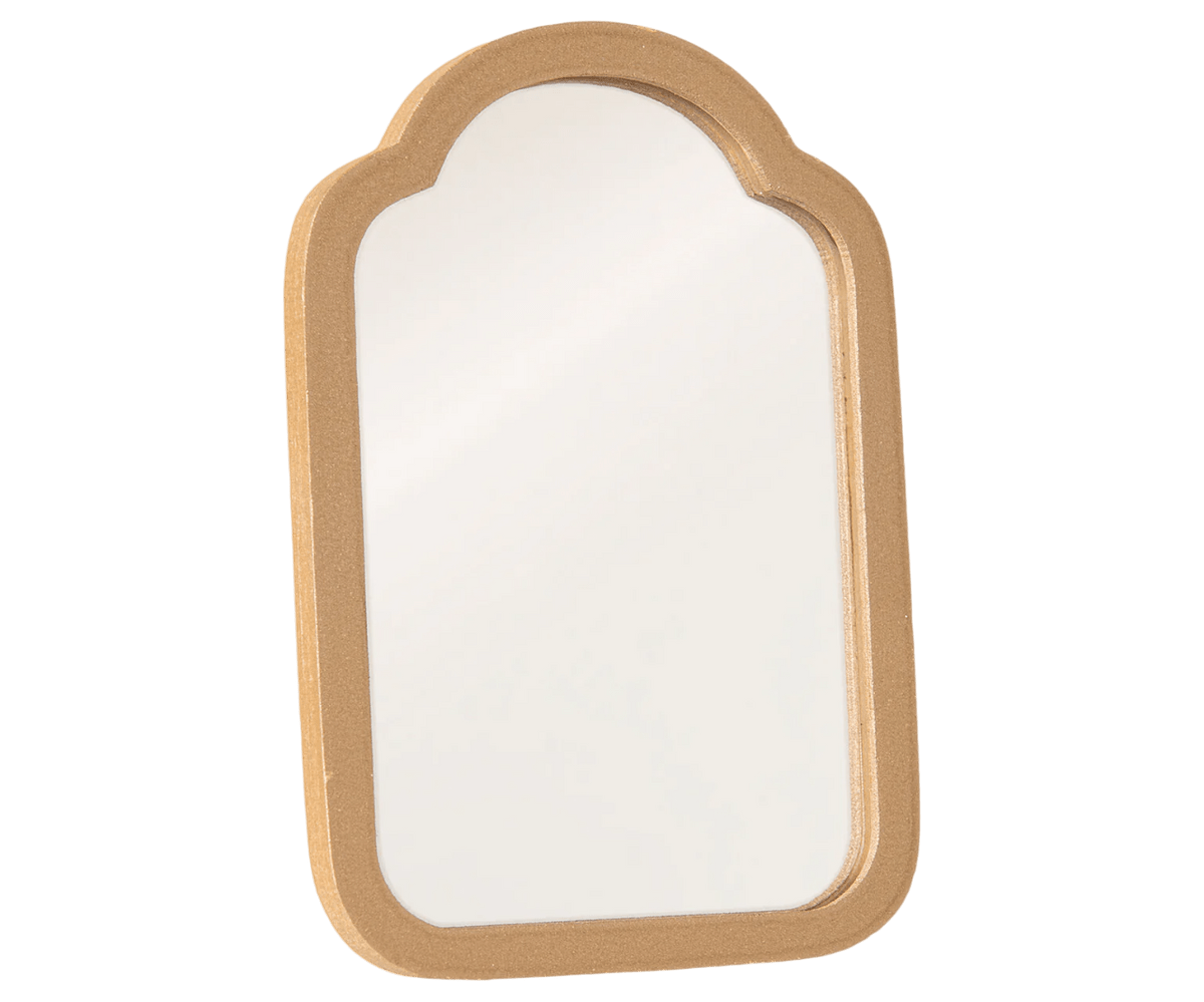 Miniature Gold Mirror
